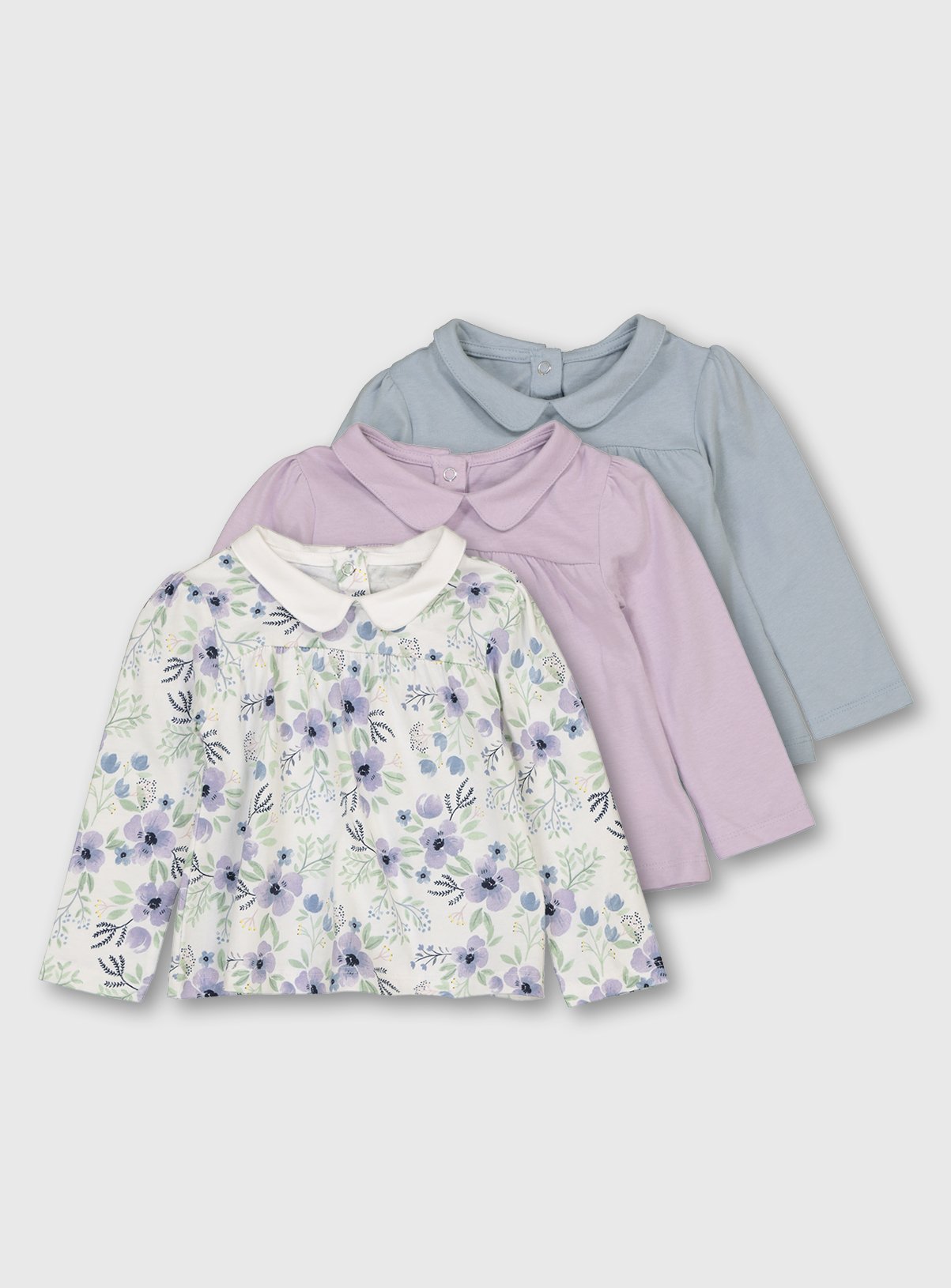 Lilac Peter Pan Collar Tops 3 Pack Review