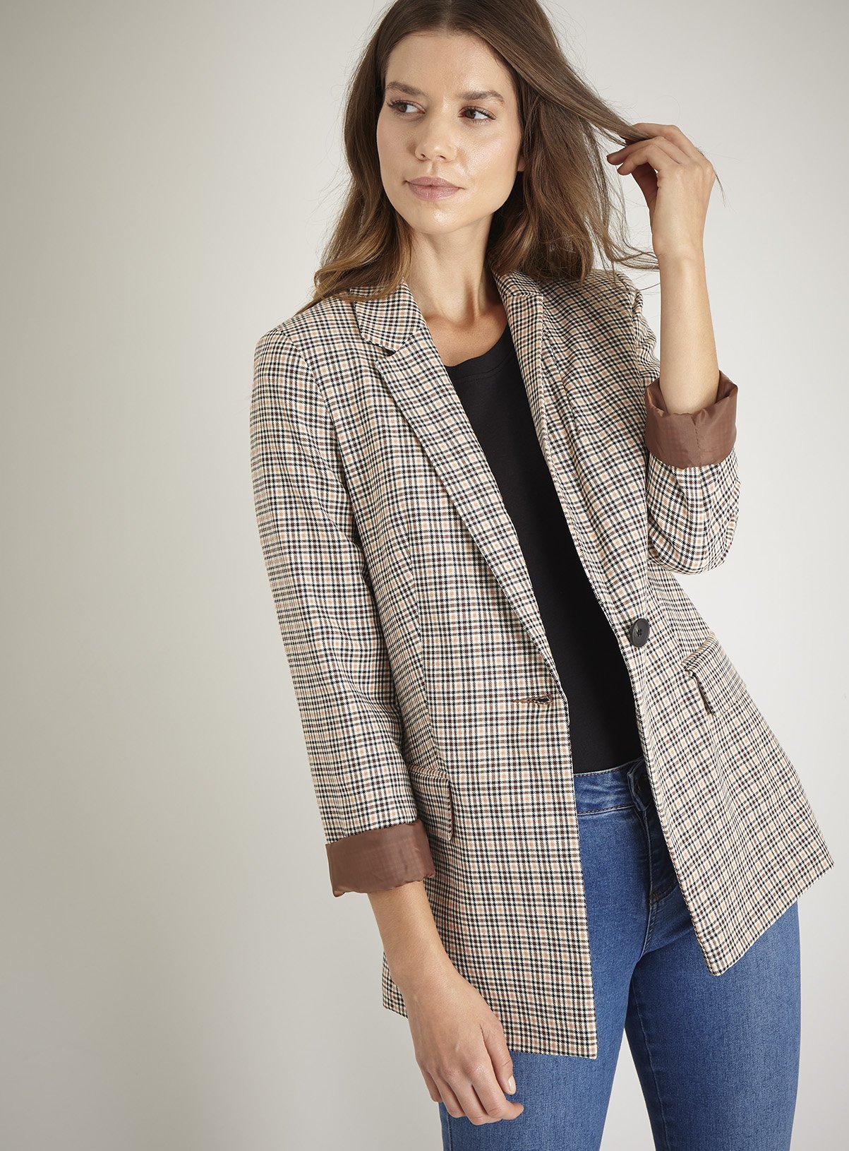 Statement Check Blazer Review