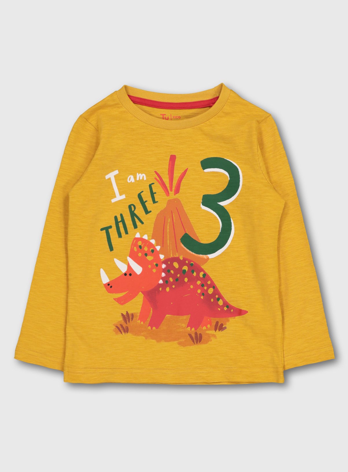 Mustard Dinosaur 'I Am 3' T-Shirt Review