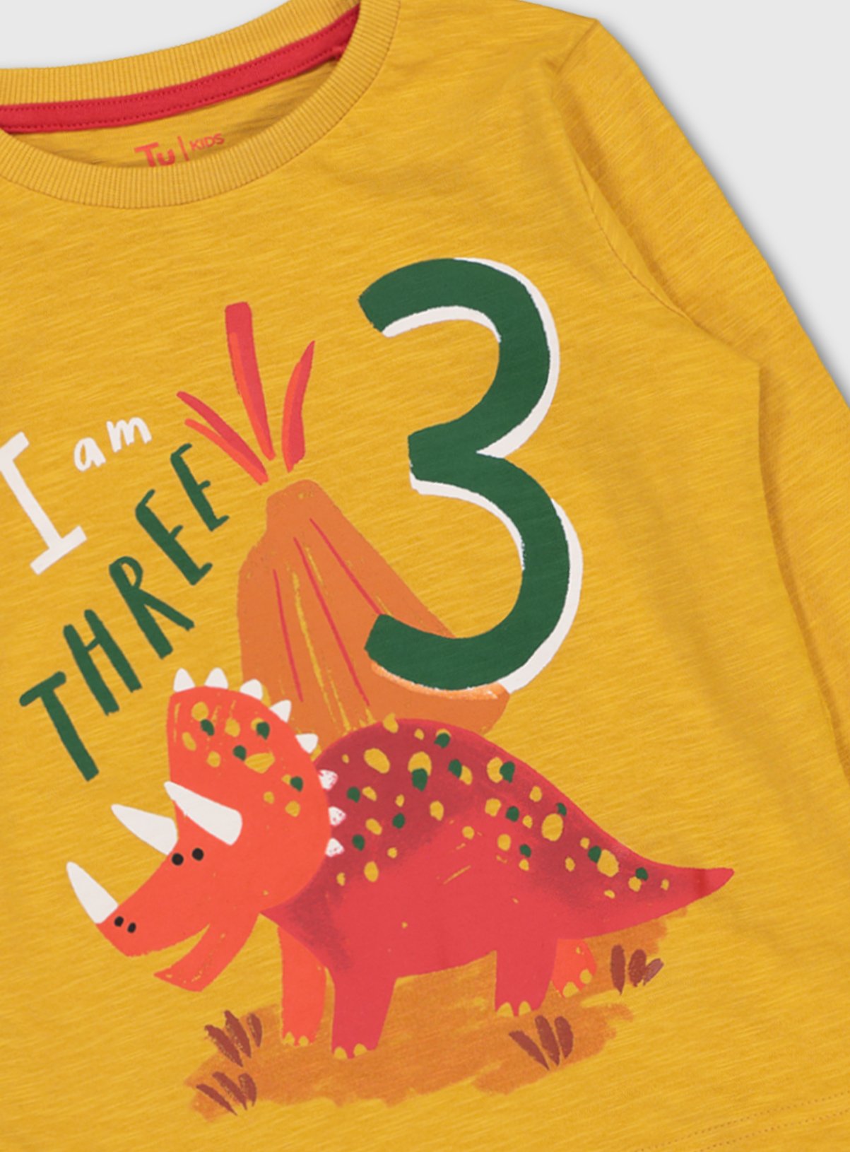 Mustard Dinosaur 'I Am 3' T-Shirt Review