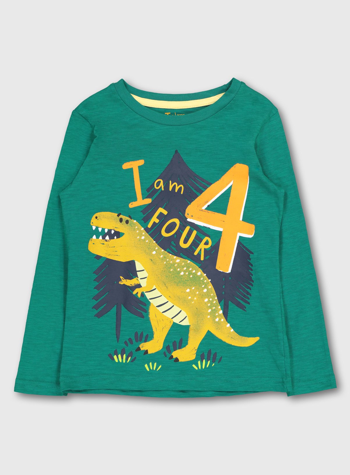 Green Dinosaur 'I Am 4' T-Shirt Review