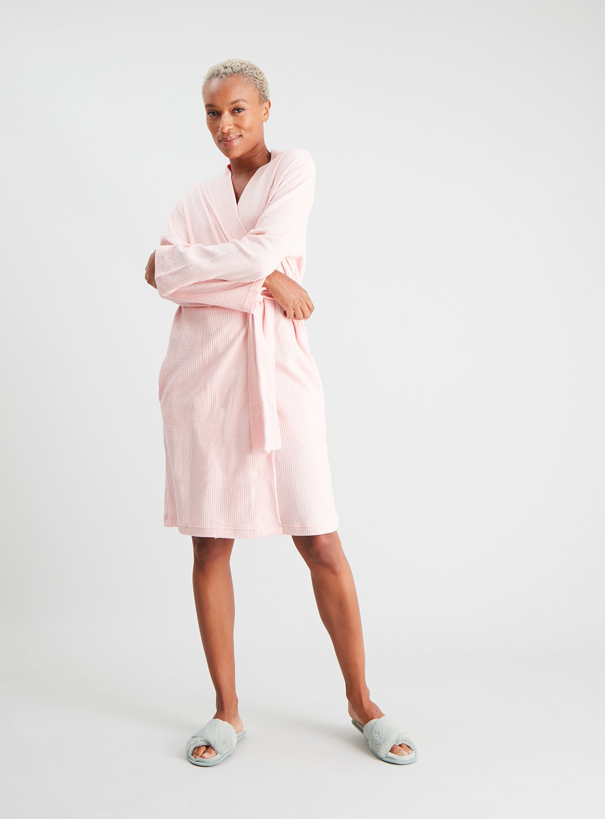 Pink Waffle Dressing Gown Review