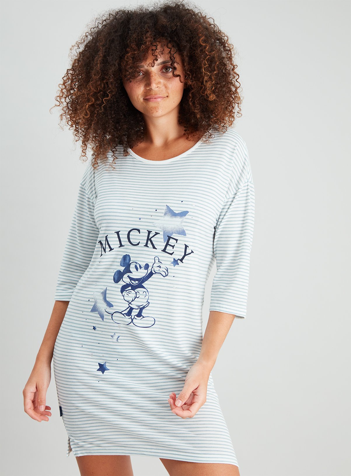 Disney Mickey Mouse Grey Stripe Nightdress Review