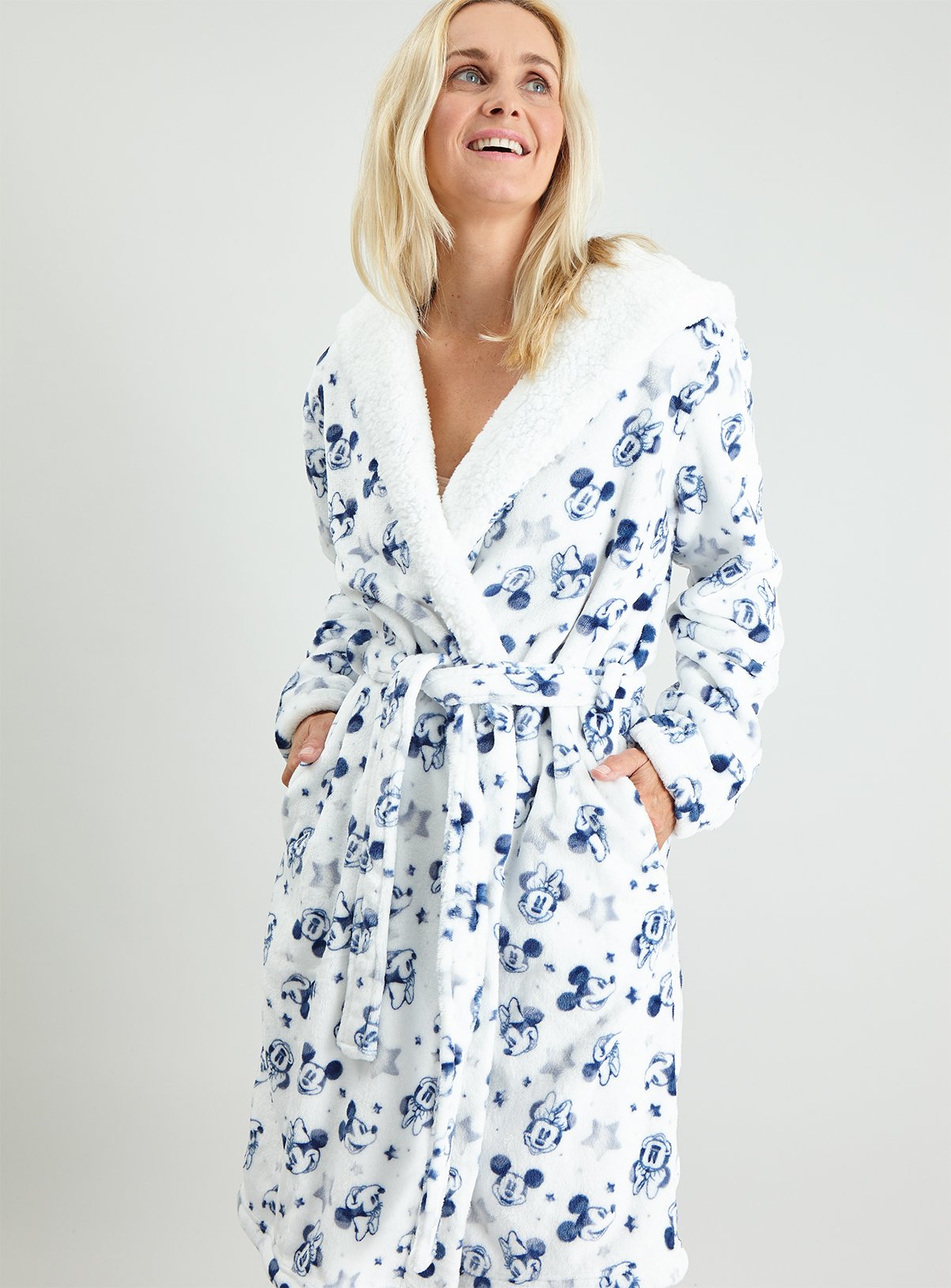 knee length dresses for ladies Z Supply Women's Room Service Heart Robe – Saint Bernard main image 1