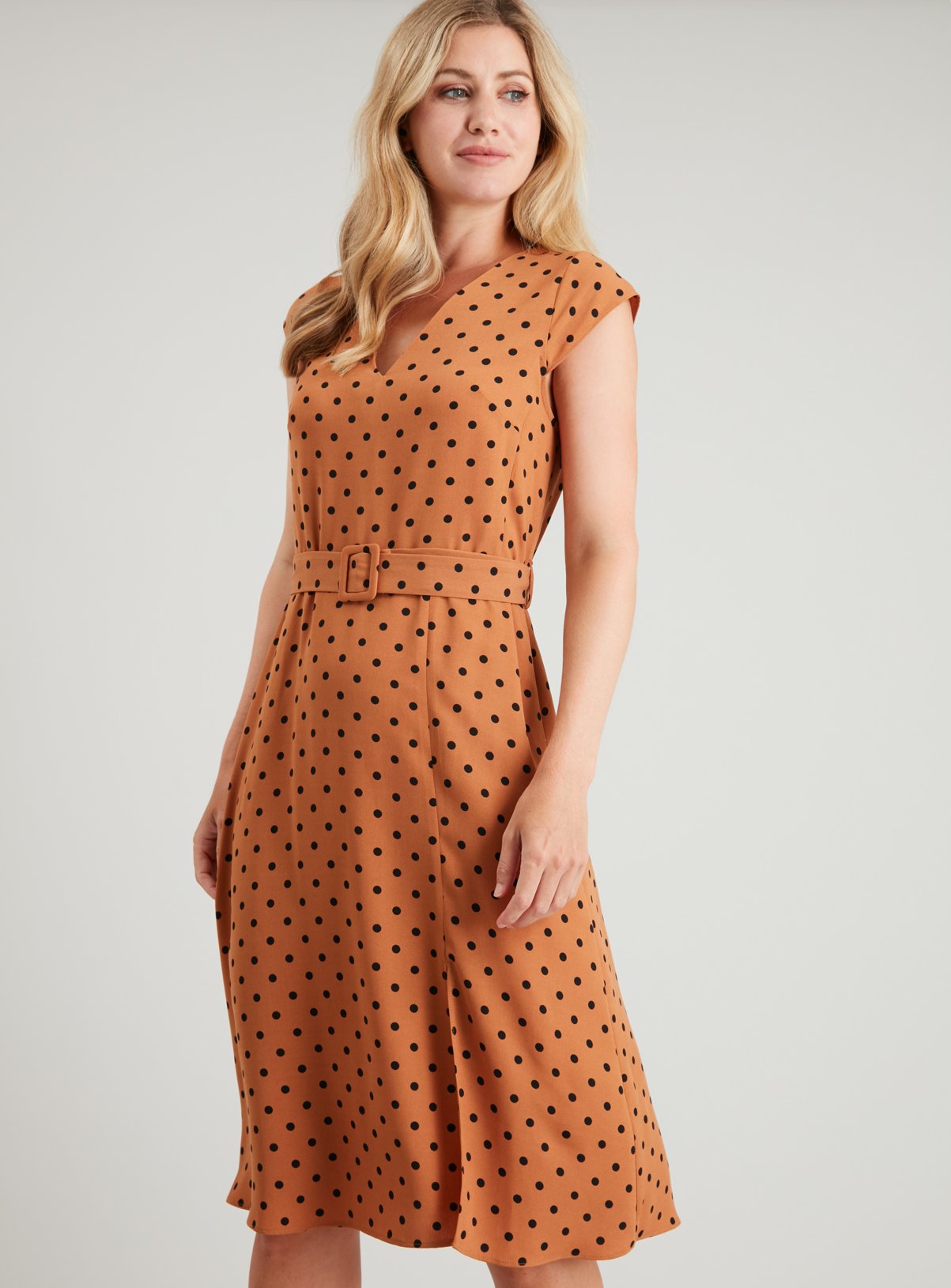 sainsburys polka dot dress