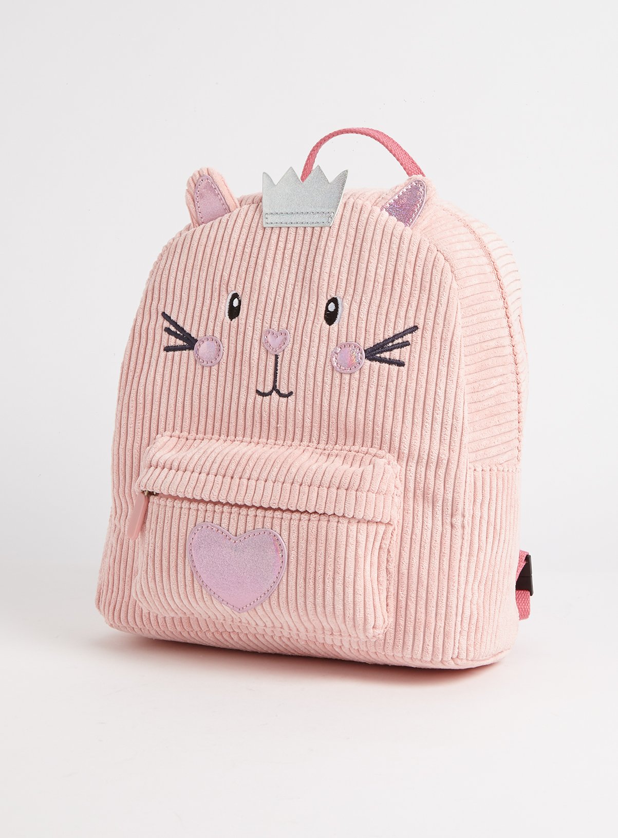 Pink Corduroy Novelty Cat Backpack Review