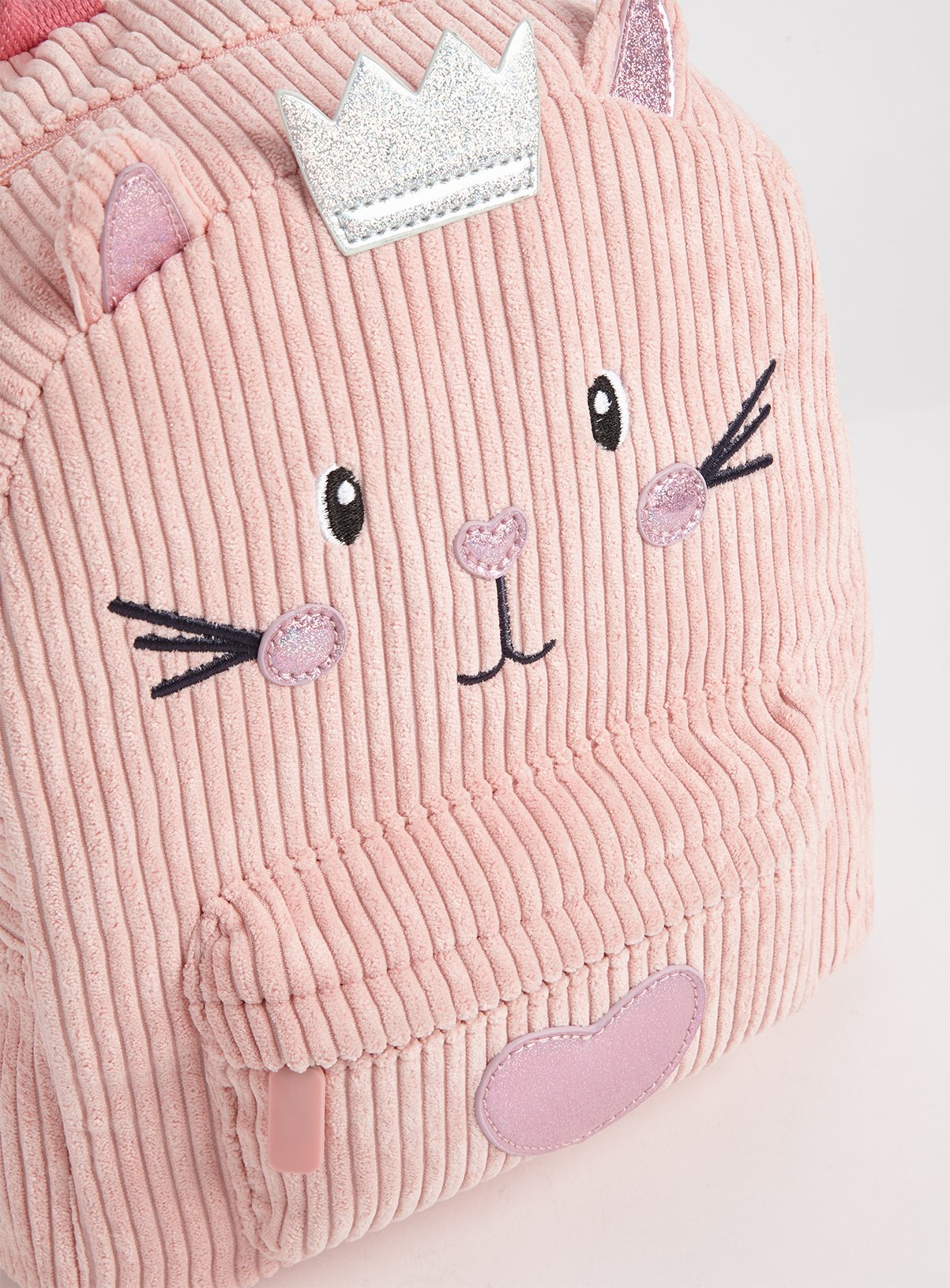 Pink Corduroy Novelty Cat Backpack Review