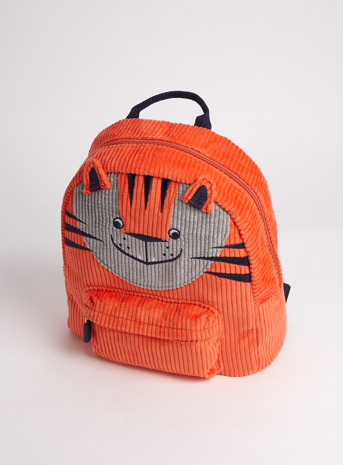 Orange Corduroy Novelty Tiger Backpack Review