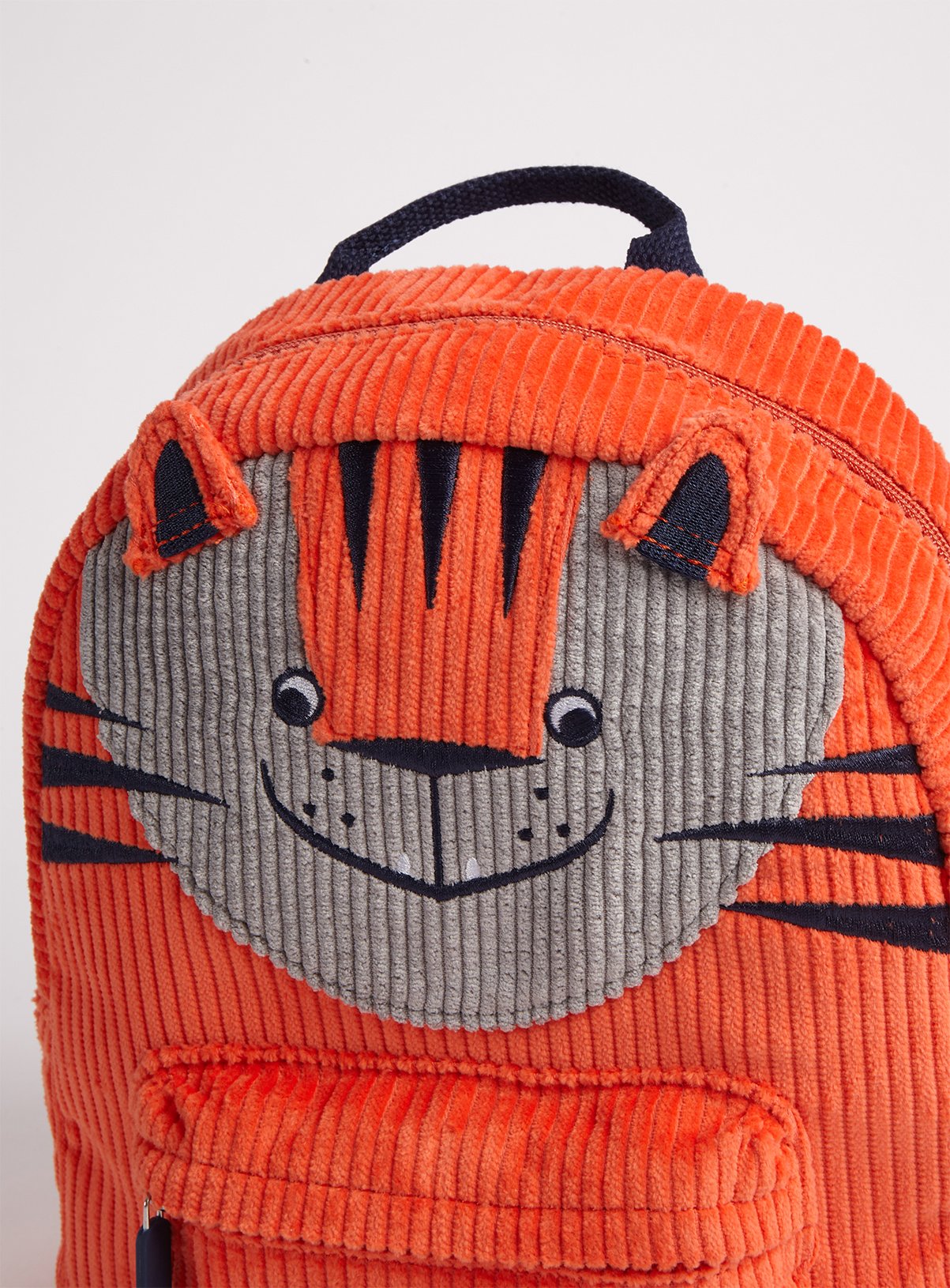 Orange Corduroy Novelty Tiger Backpack Review