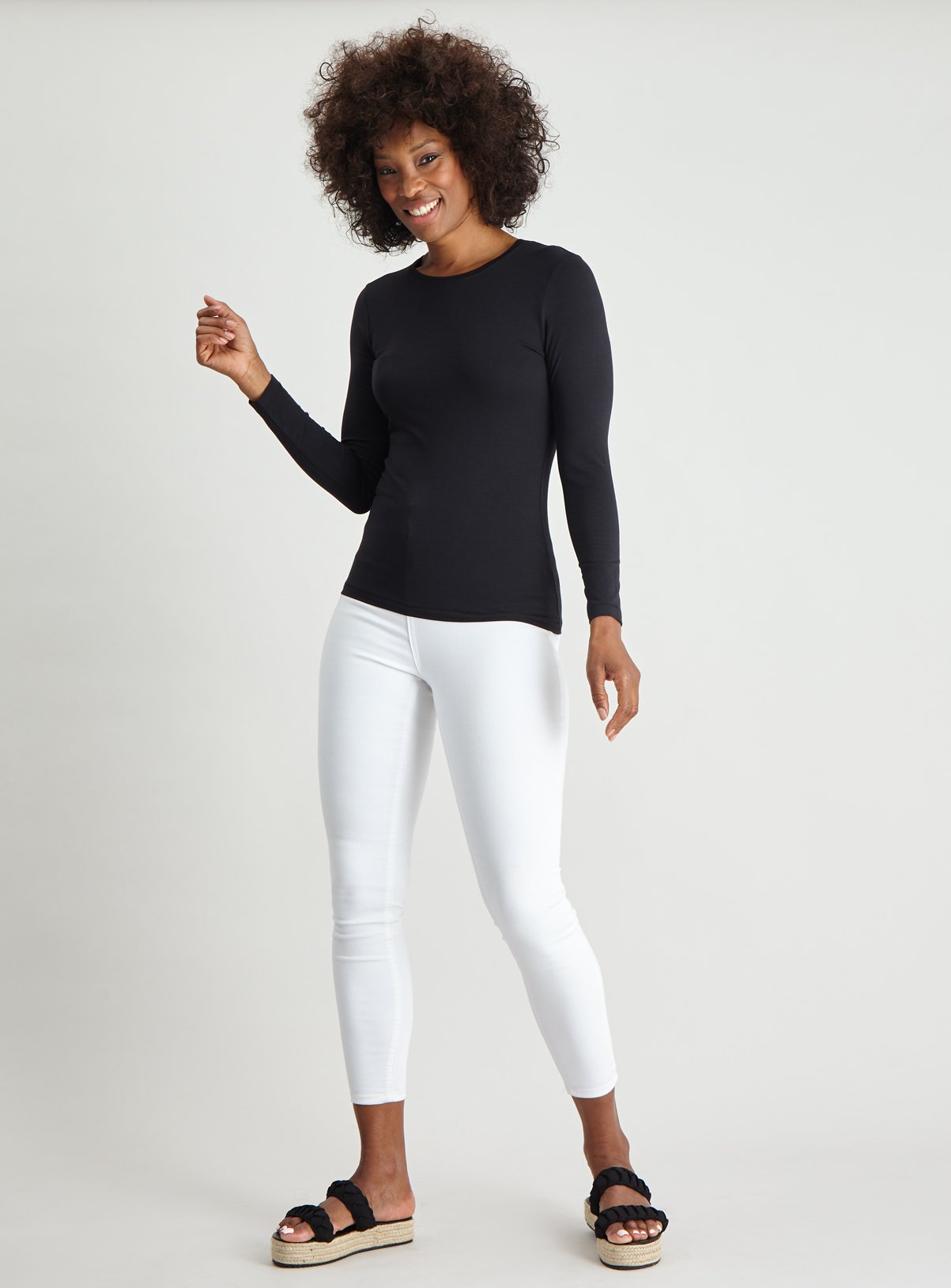 Black Luxe Long Sleeve Top Review