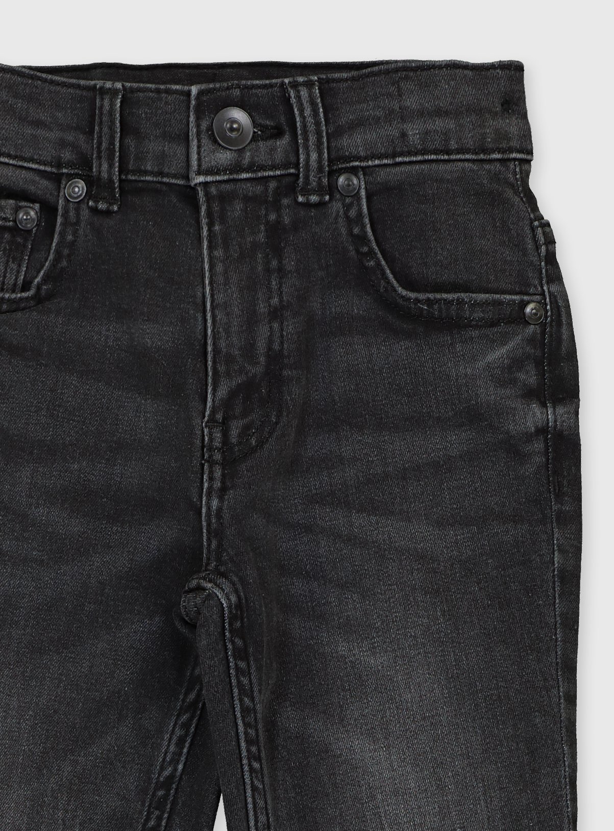 mens black regular jeans