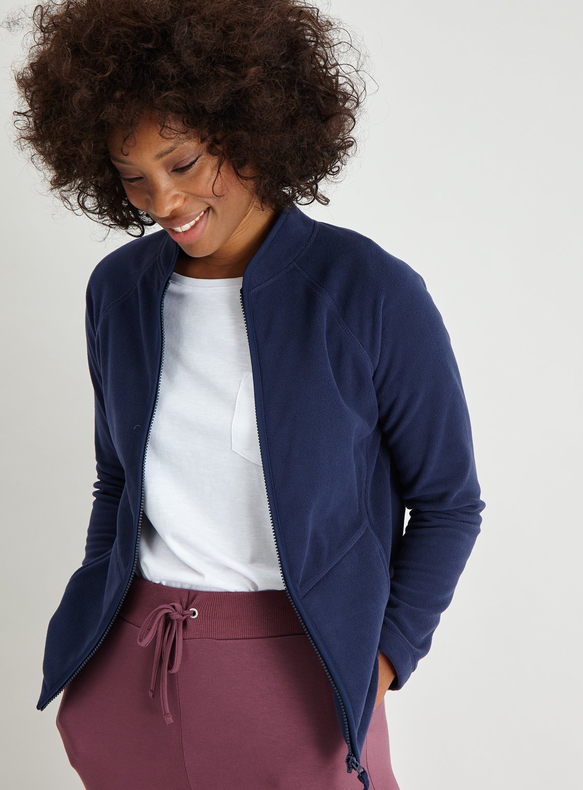 Navy Zip Through Fleece Reviews Updated July 2024