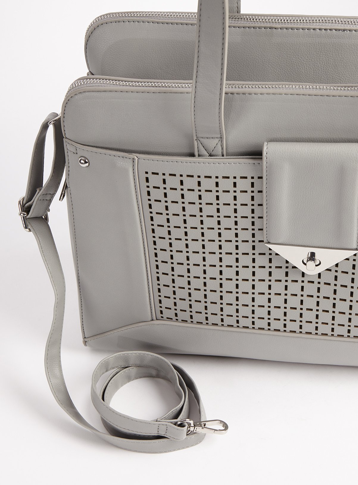 Grey Laser Cut Laptop Bag Review