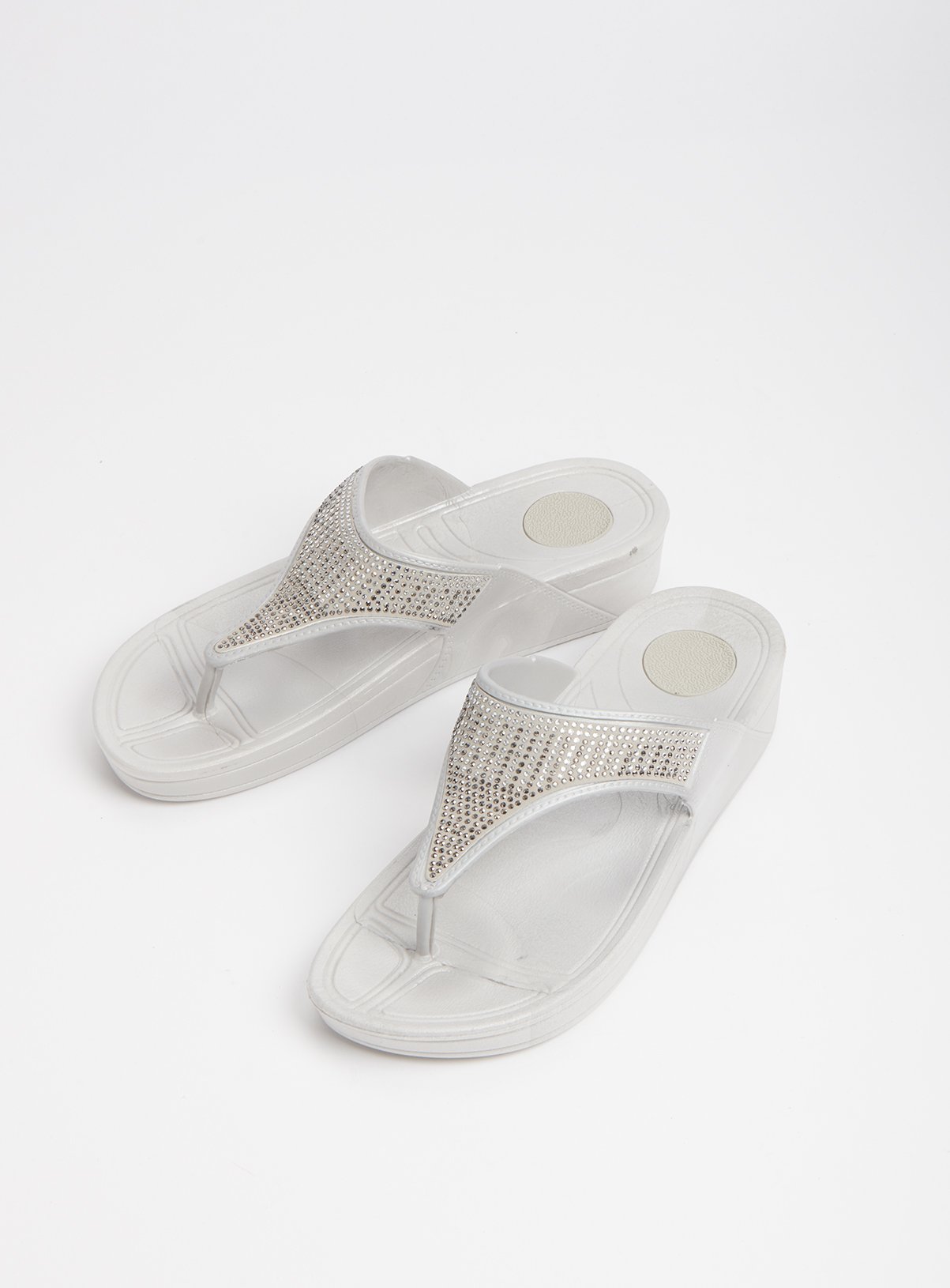 Silver Diamant√© Flip Flops Review