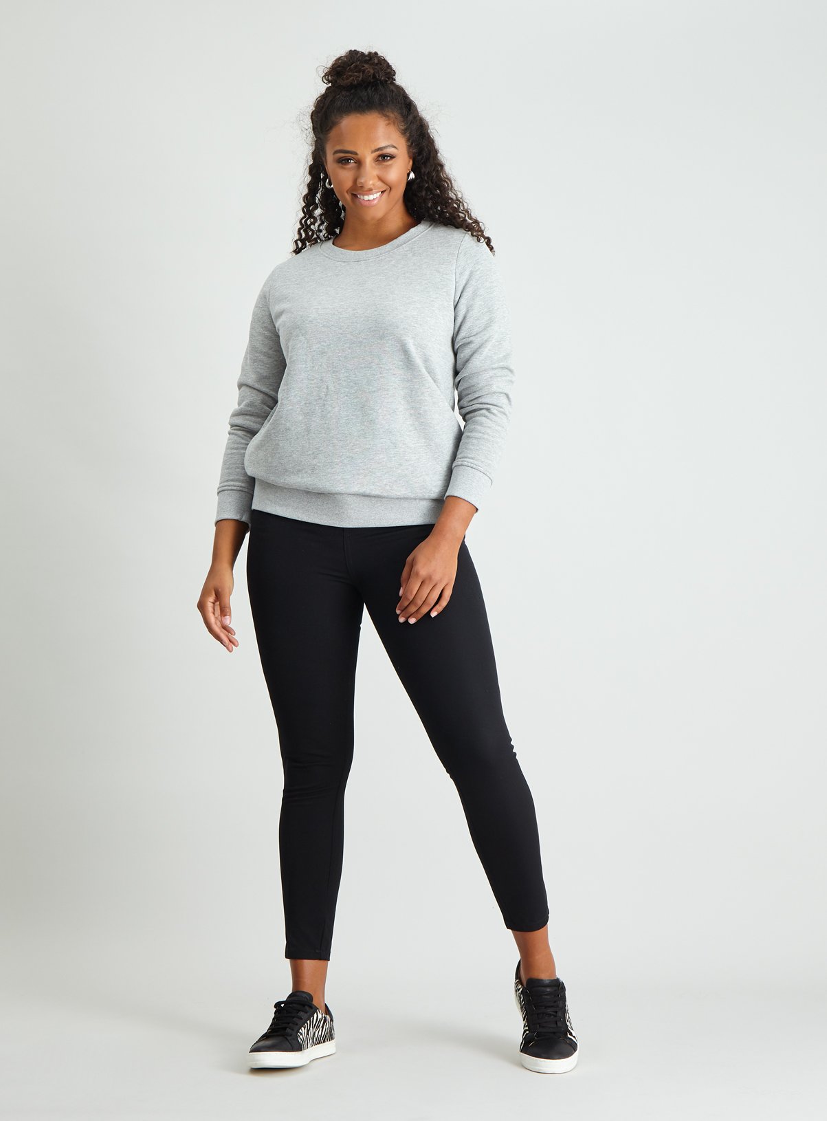 Grey Longline Sweatshirt Review