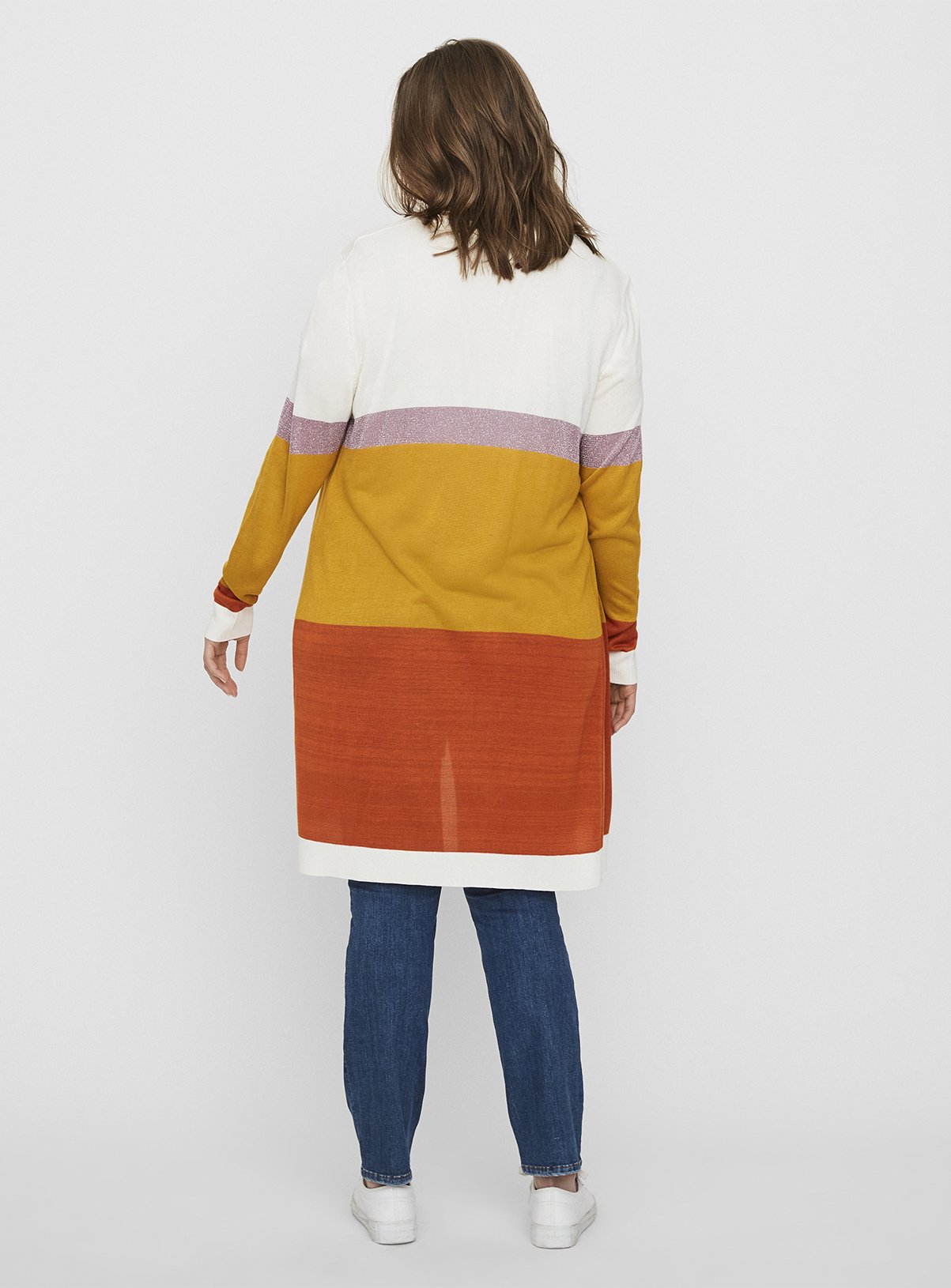 JUNAROSE Colour Block Knitted Cardigan Review