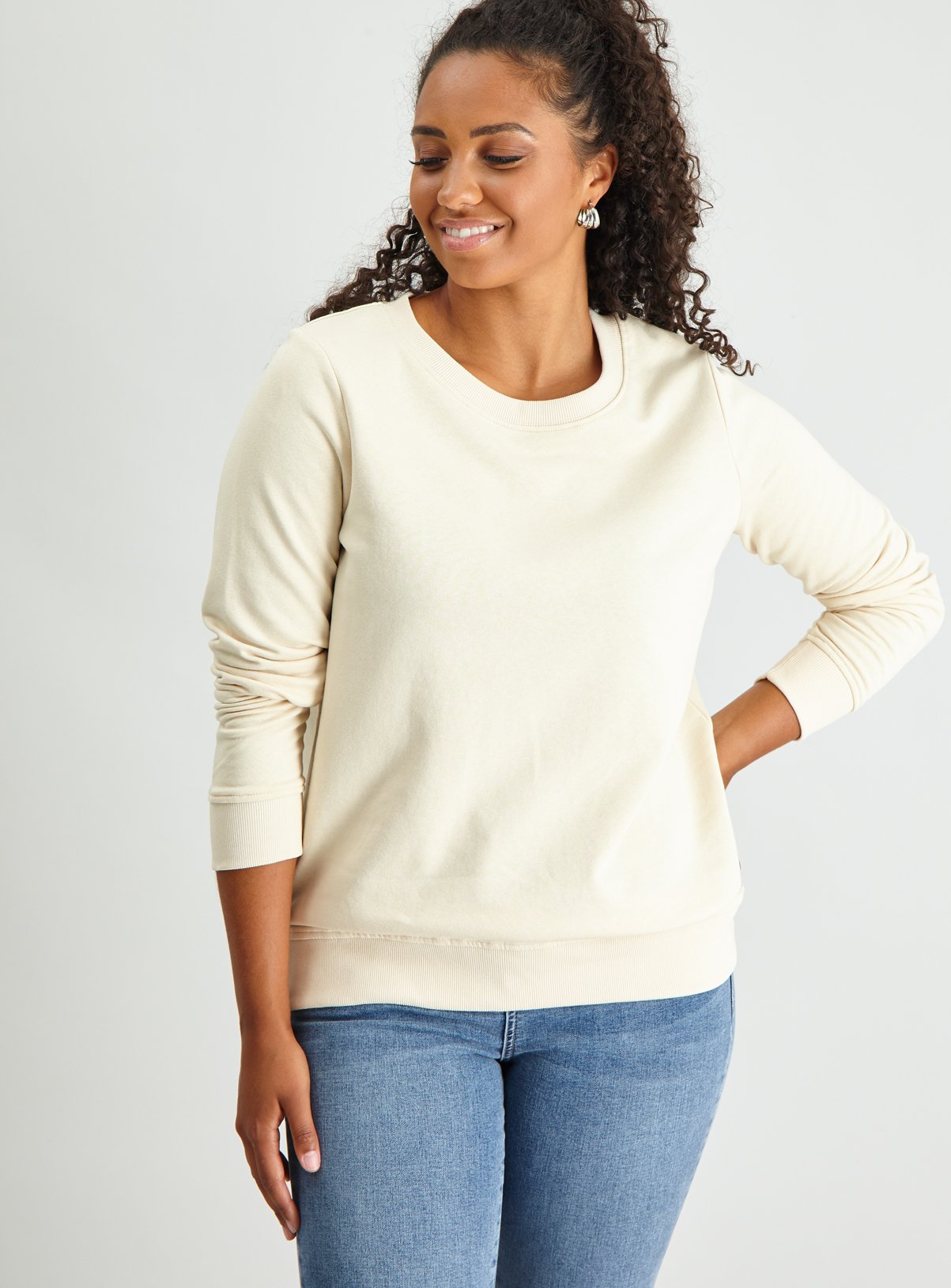 Cream Longline Sweatshirt Review