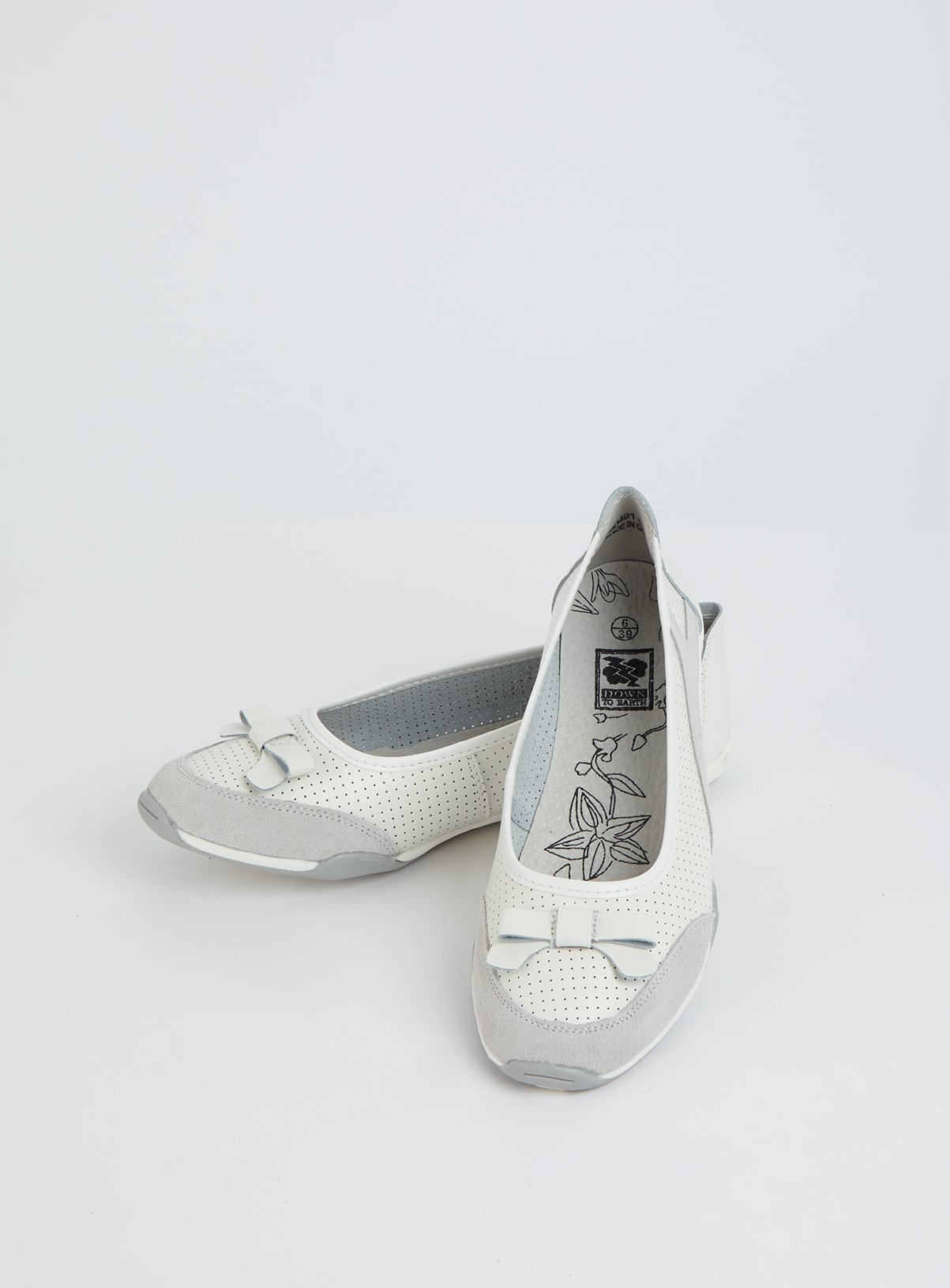 down to earth ballerina shoes