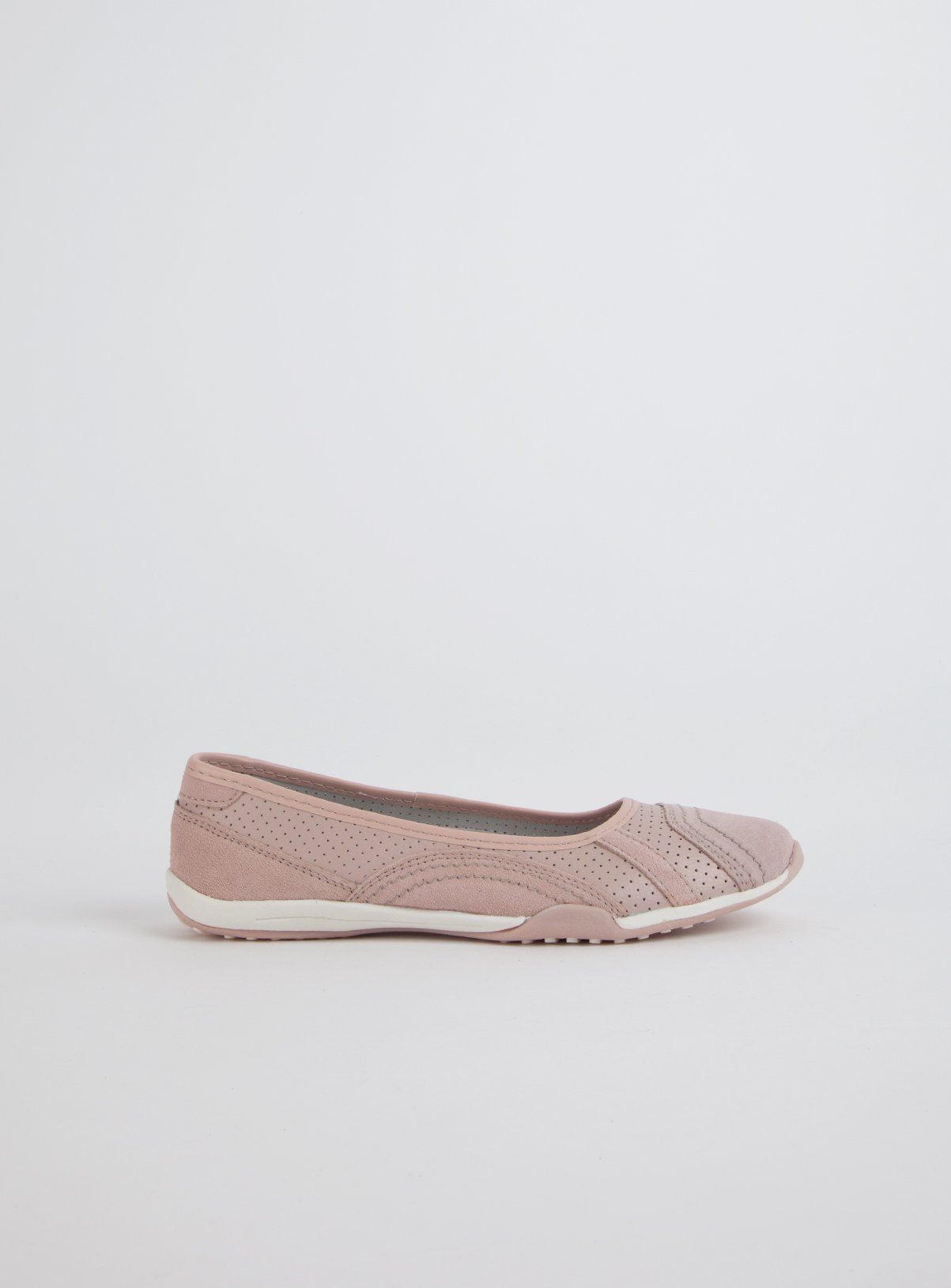 Pink Leather Sports Ballerina Pumps Review