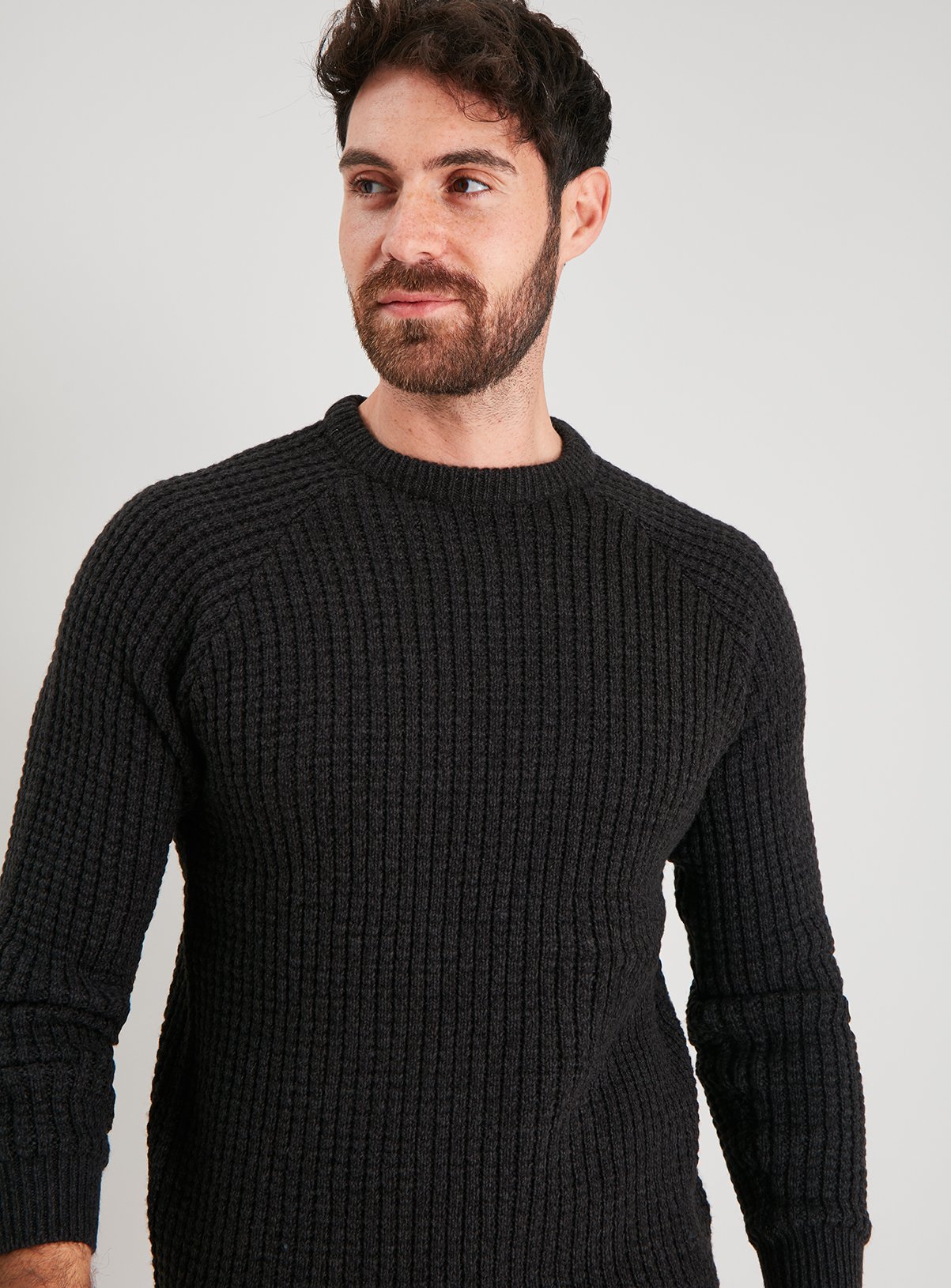 charcoal grey jumper