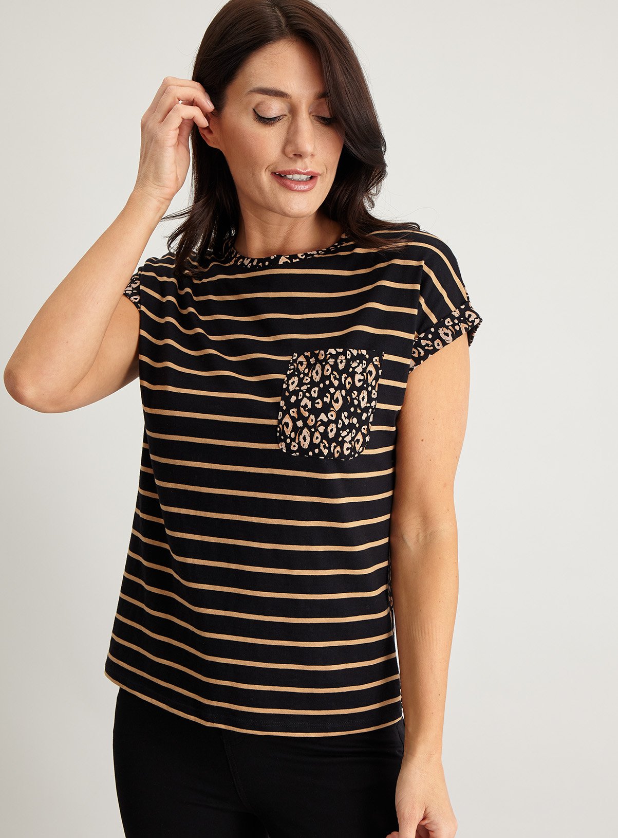 Animal Print & Stripe T-Shirt Review