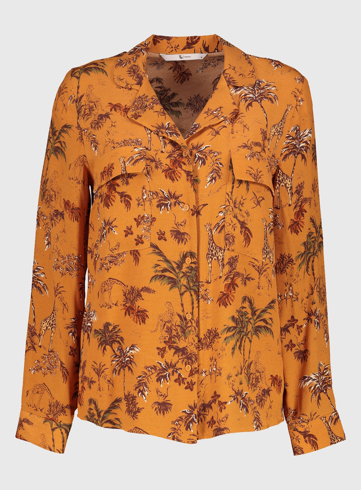 Giraffe Print Utility Shirt Review