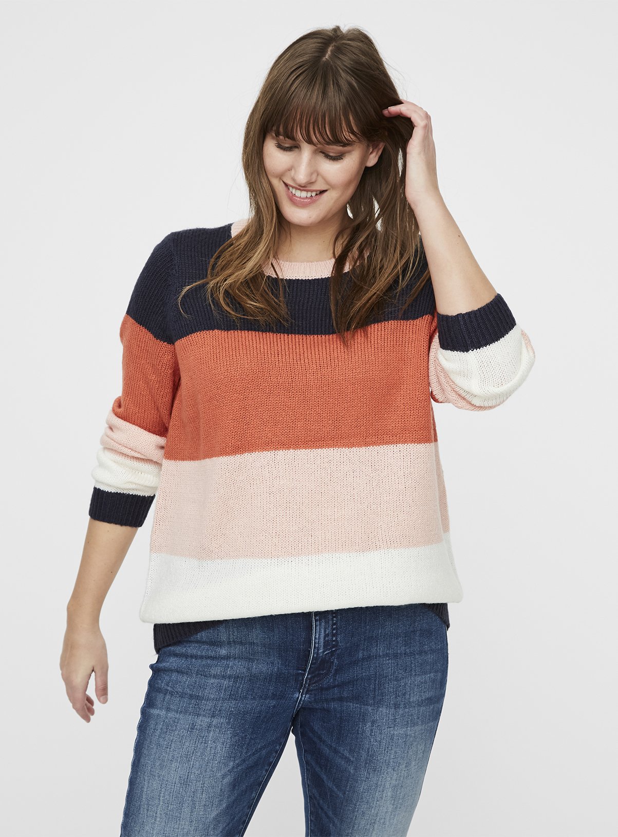 Colour Block Long Sleeve Jumper Review