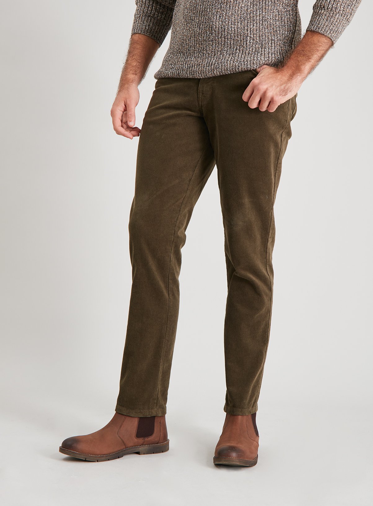 corduroy skinny trousers