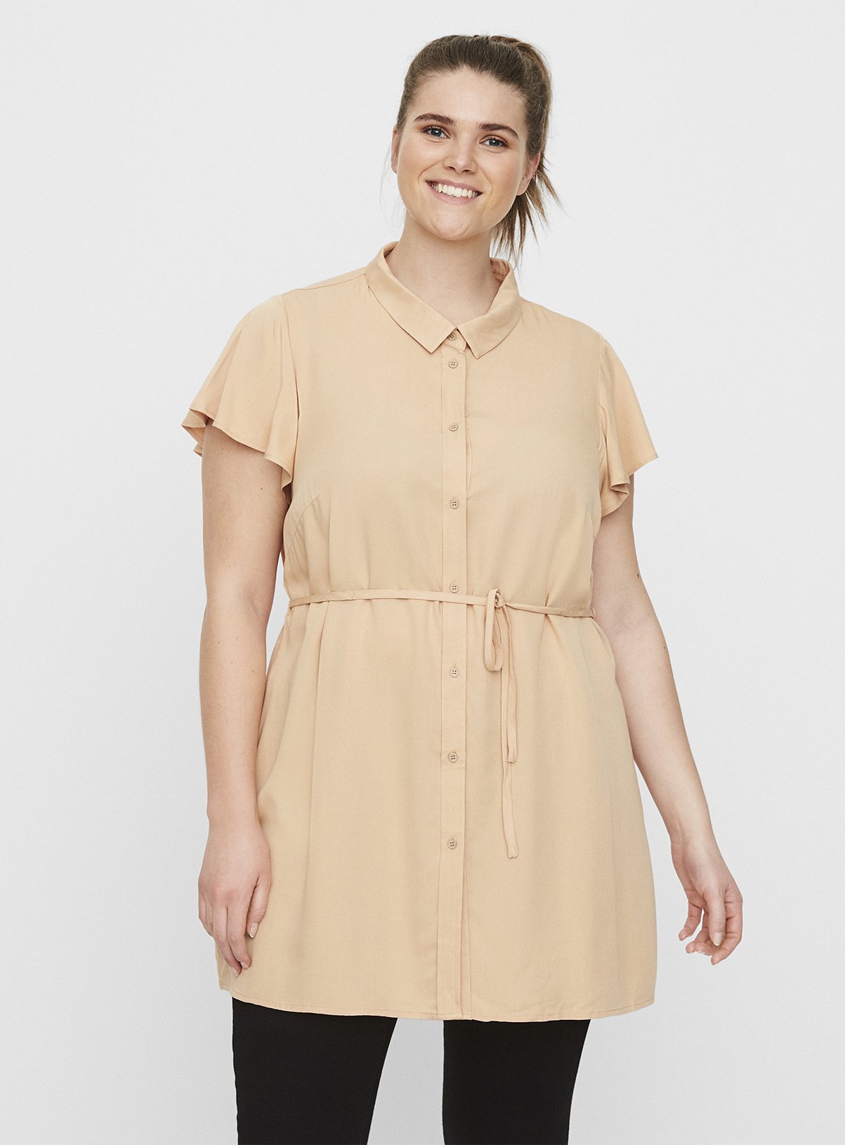 Beige Longline Shirt Review