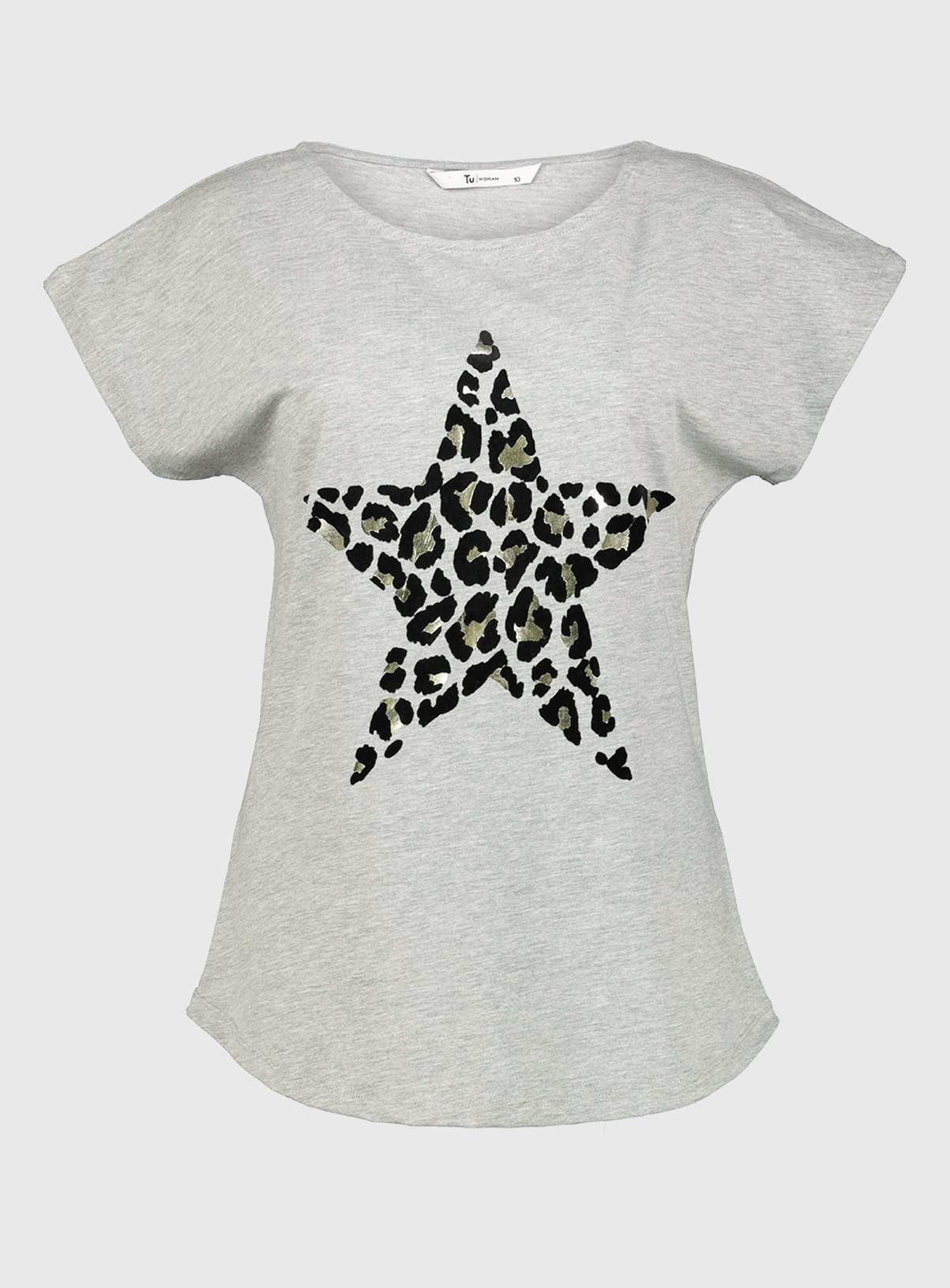 Grey Flock Leopard Star T-Shirt Review