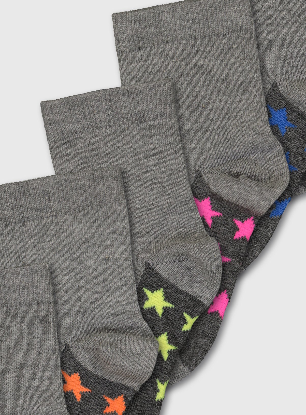 Neon Star Ankle Socks 7 Pack Review