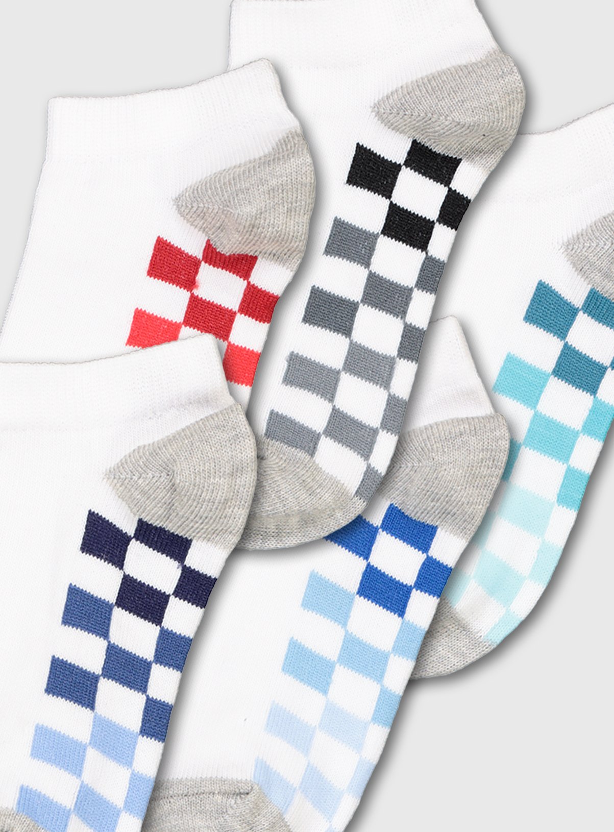 Chequerboard Trainer Sock 5 Pack Review