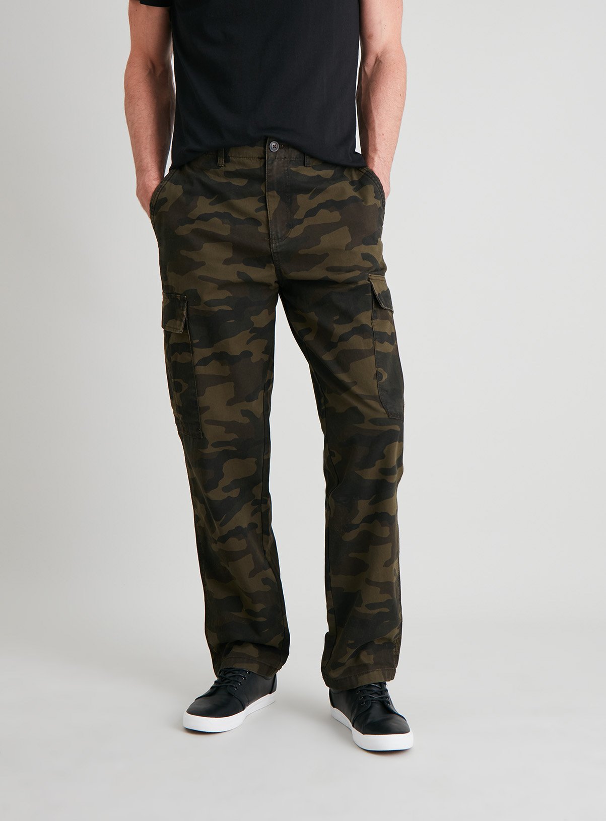 camouflage chinos