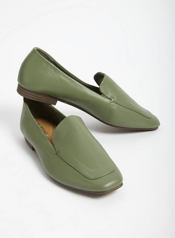 Sole Comfort Green Loafers - 5
