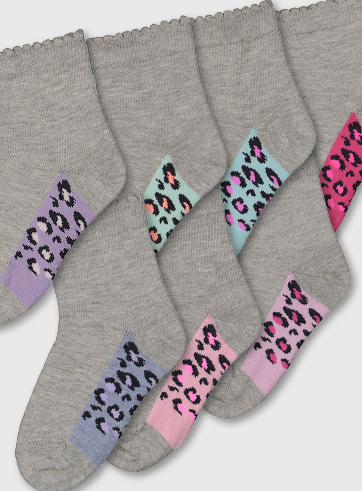 Leopard Footbed Ankle Socks Review