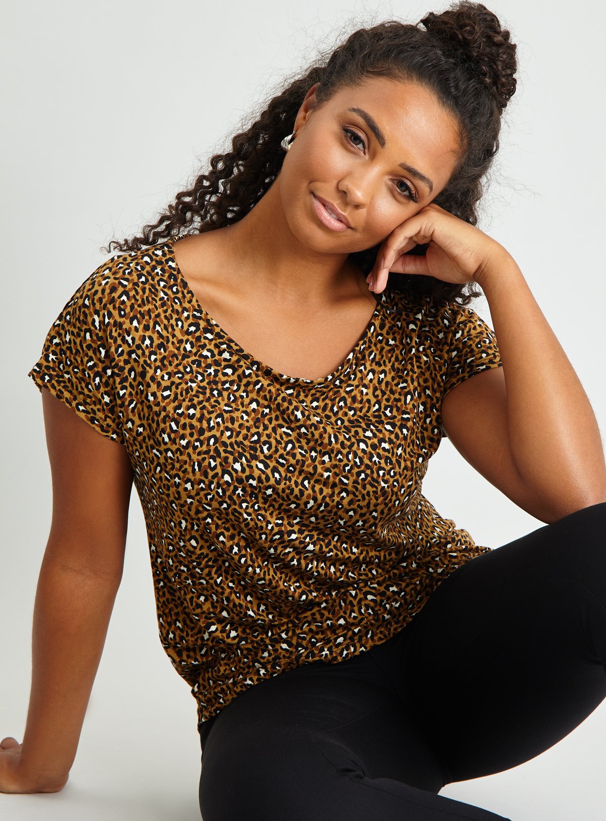 Leopard Print Short Sleeve T-Shirt Review