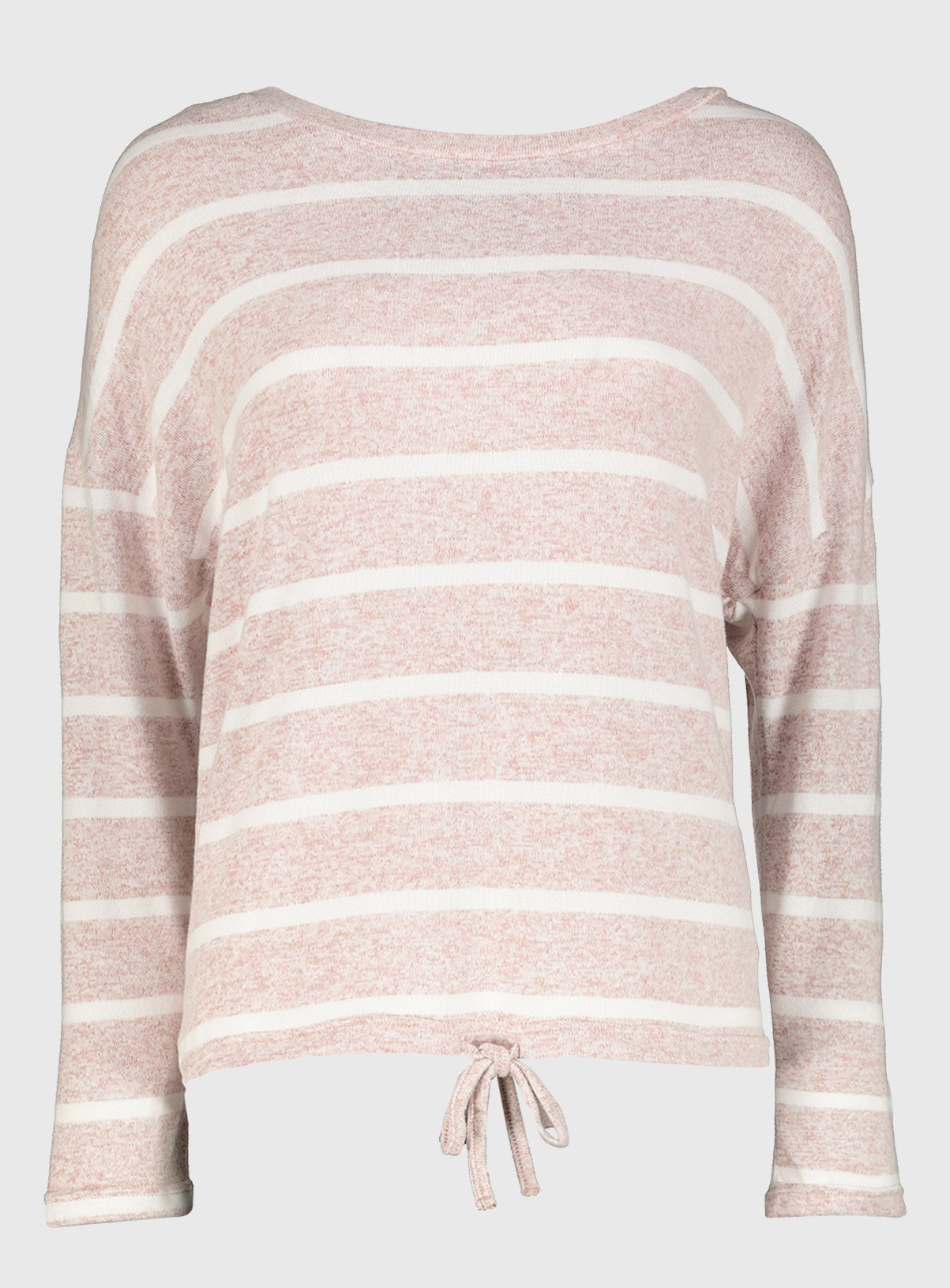 Pink Stripe Soft Knit Lounging Top Review