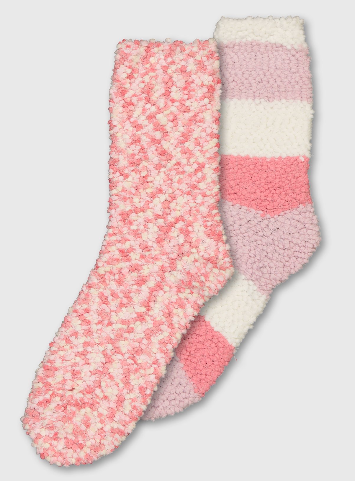 Pink Popcorn Cosy Socks 2 Pack Review