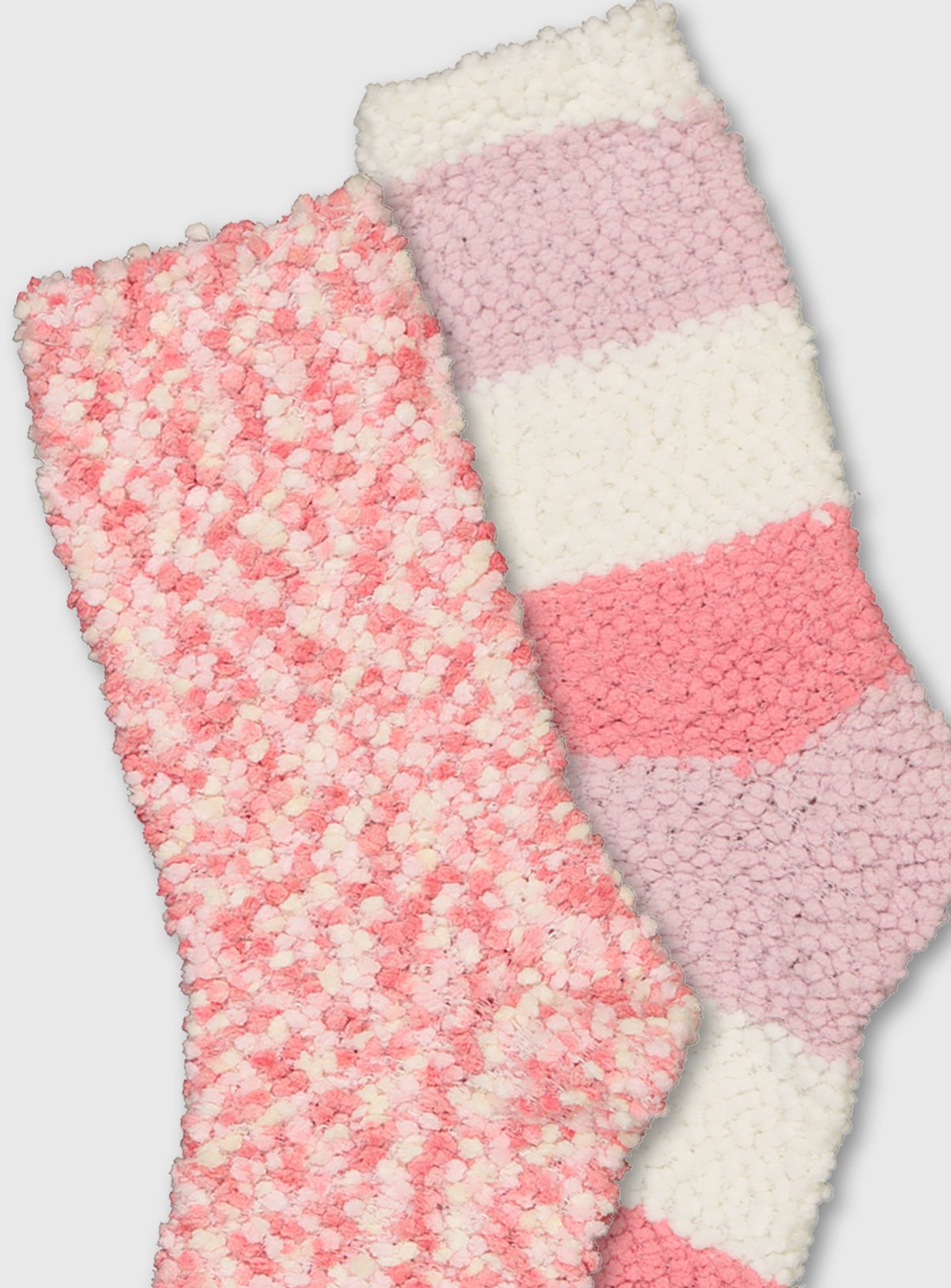 Pink Popcorn Cosy Socks 2 Pack Review