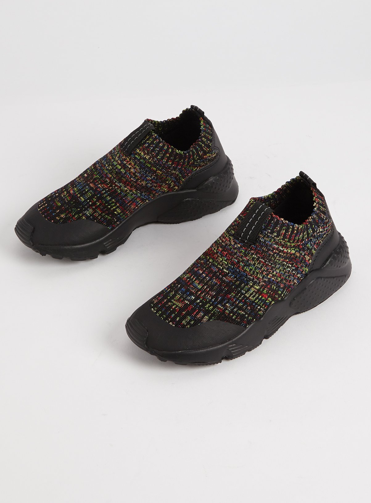 Black Speckled Sock Trainers Review