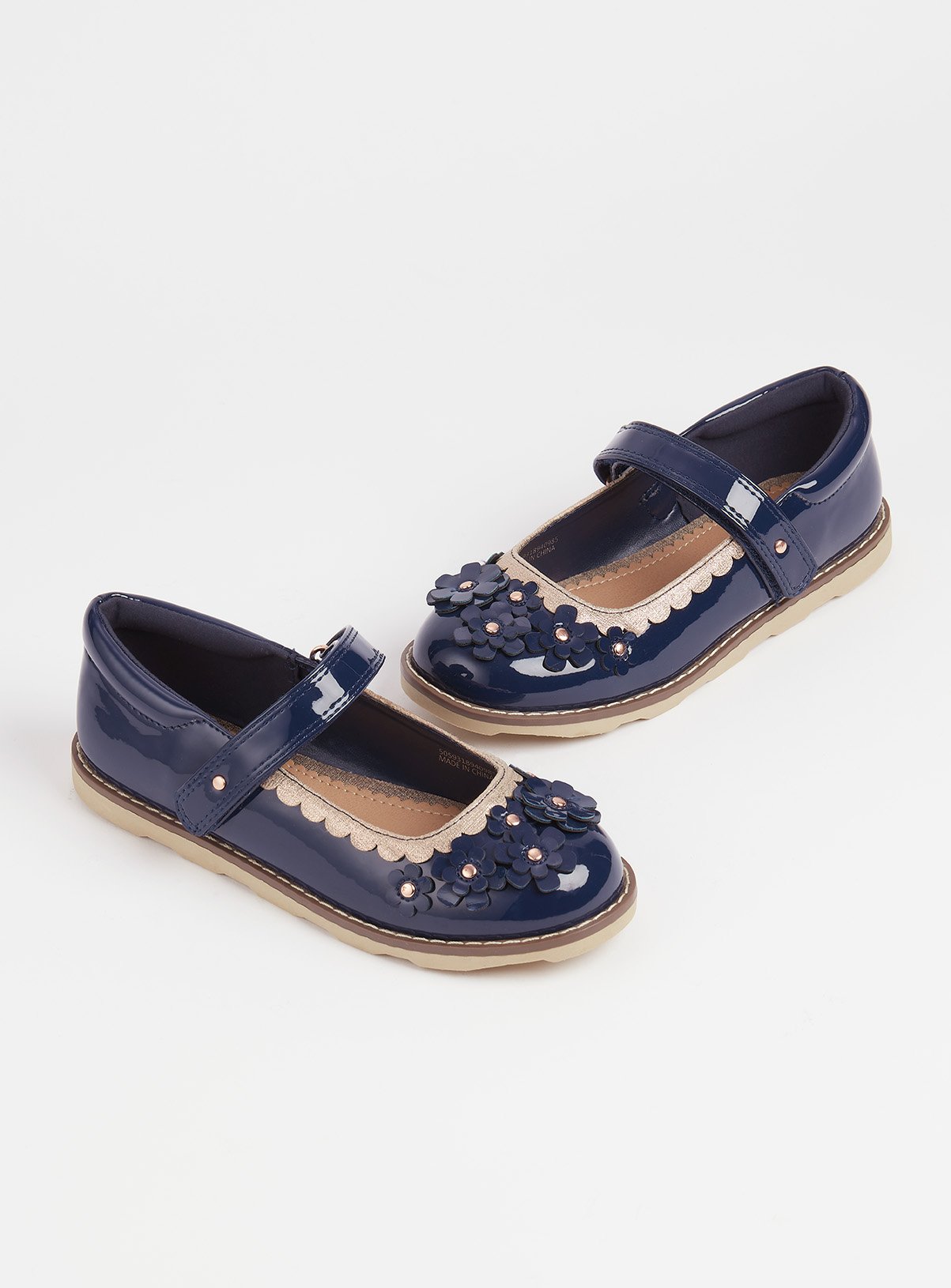 infant navy shoes