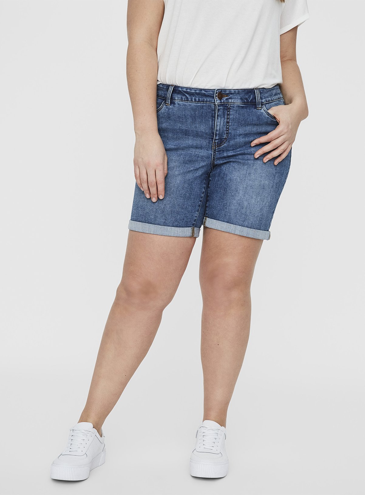 sainsburys denim shorts