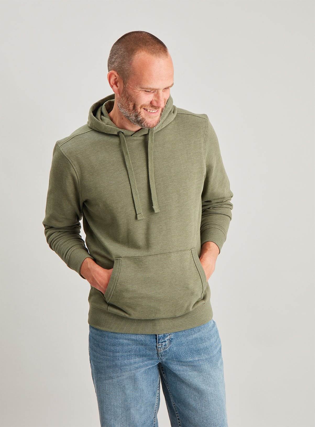 Khaki Cotton-Rich Hoodie Review