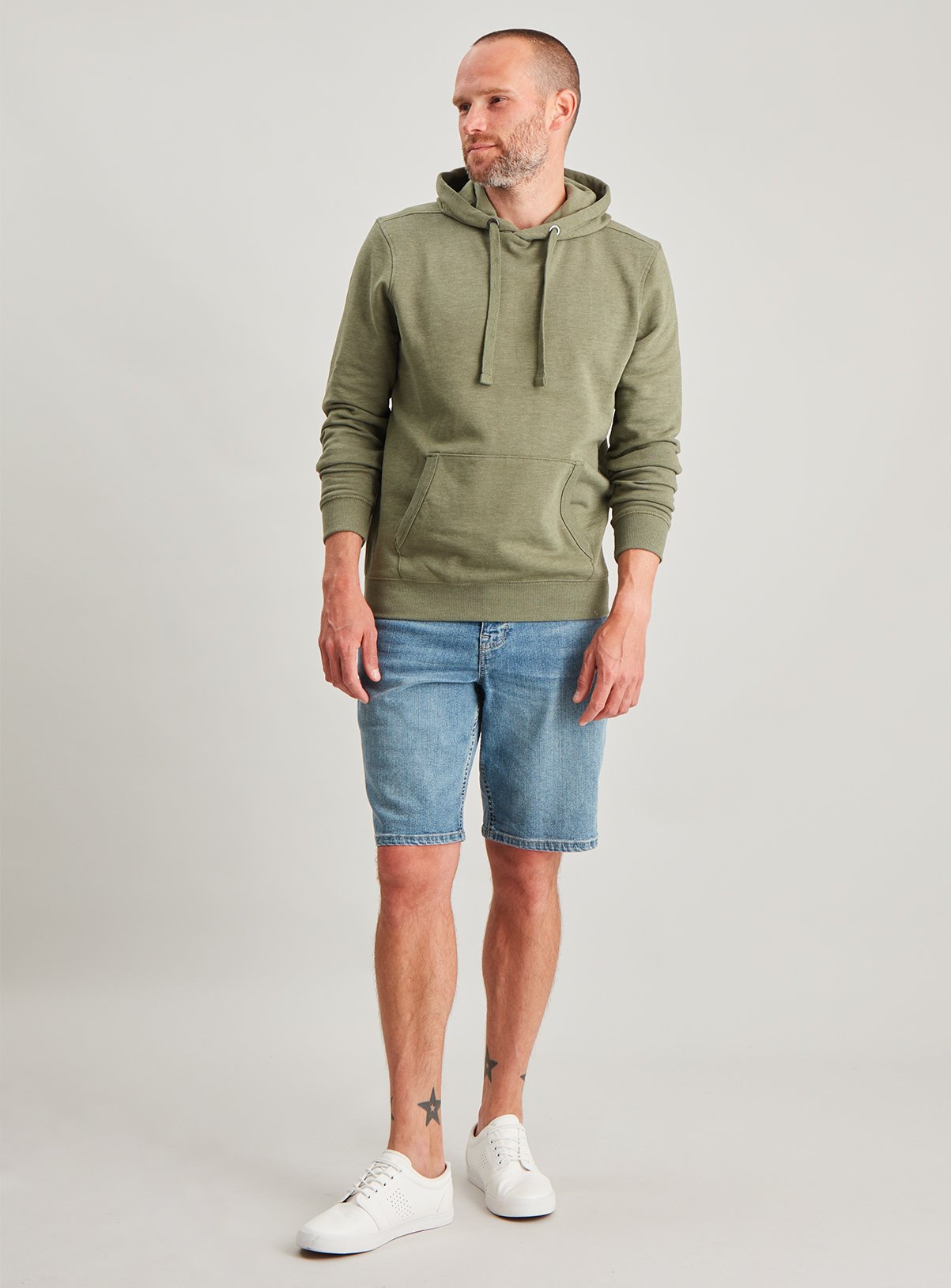 Khaki Cotton-Rich Hoodie Review