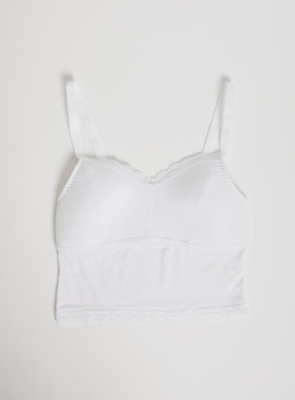 White Cropped Cami Review