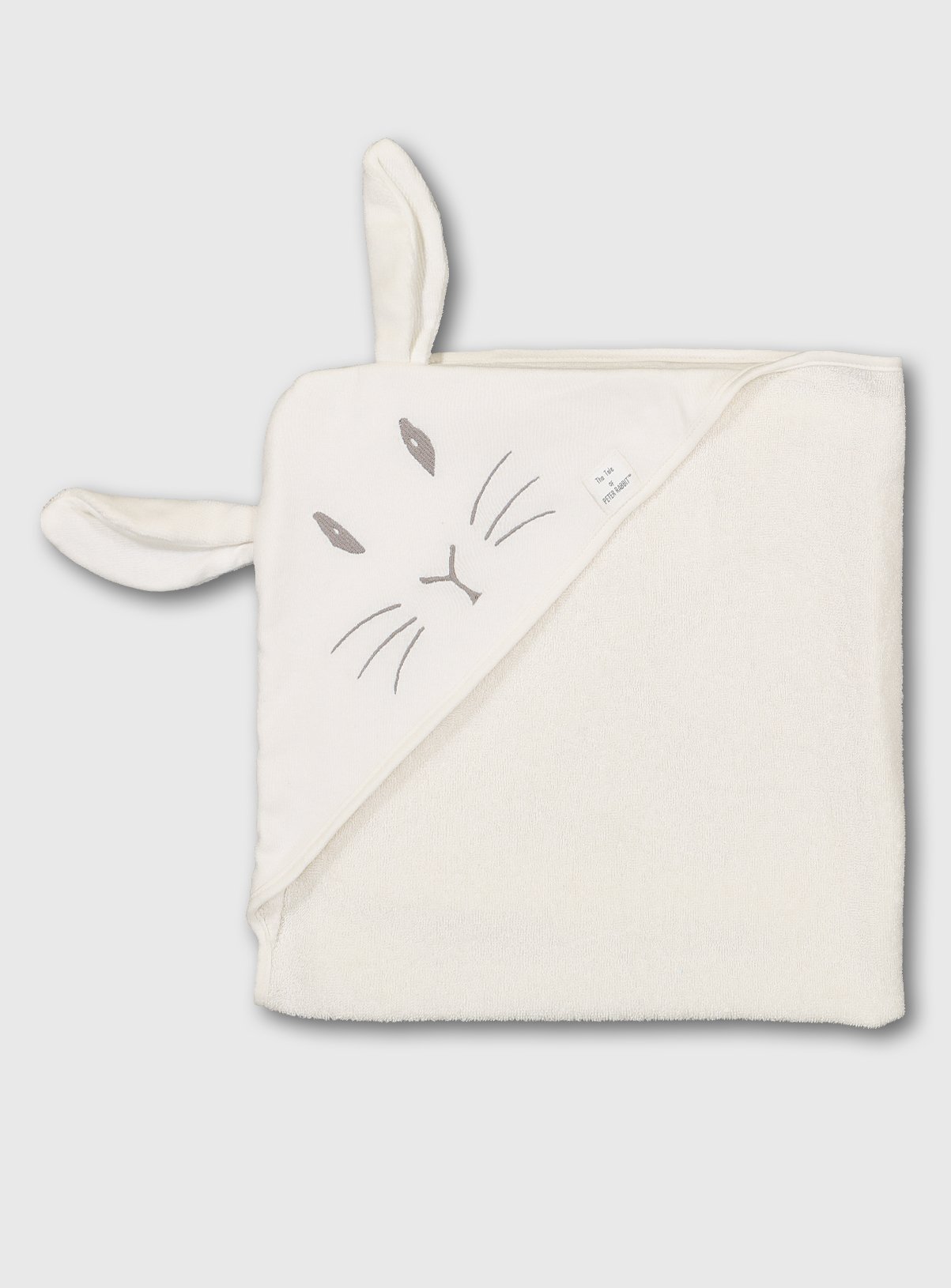 peter rabbit hooded towel