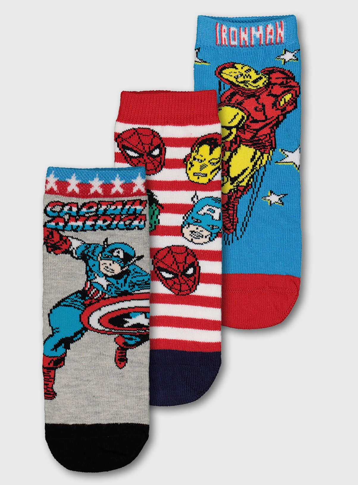 Marvel Comics Avengers Socks 3 Pack Review