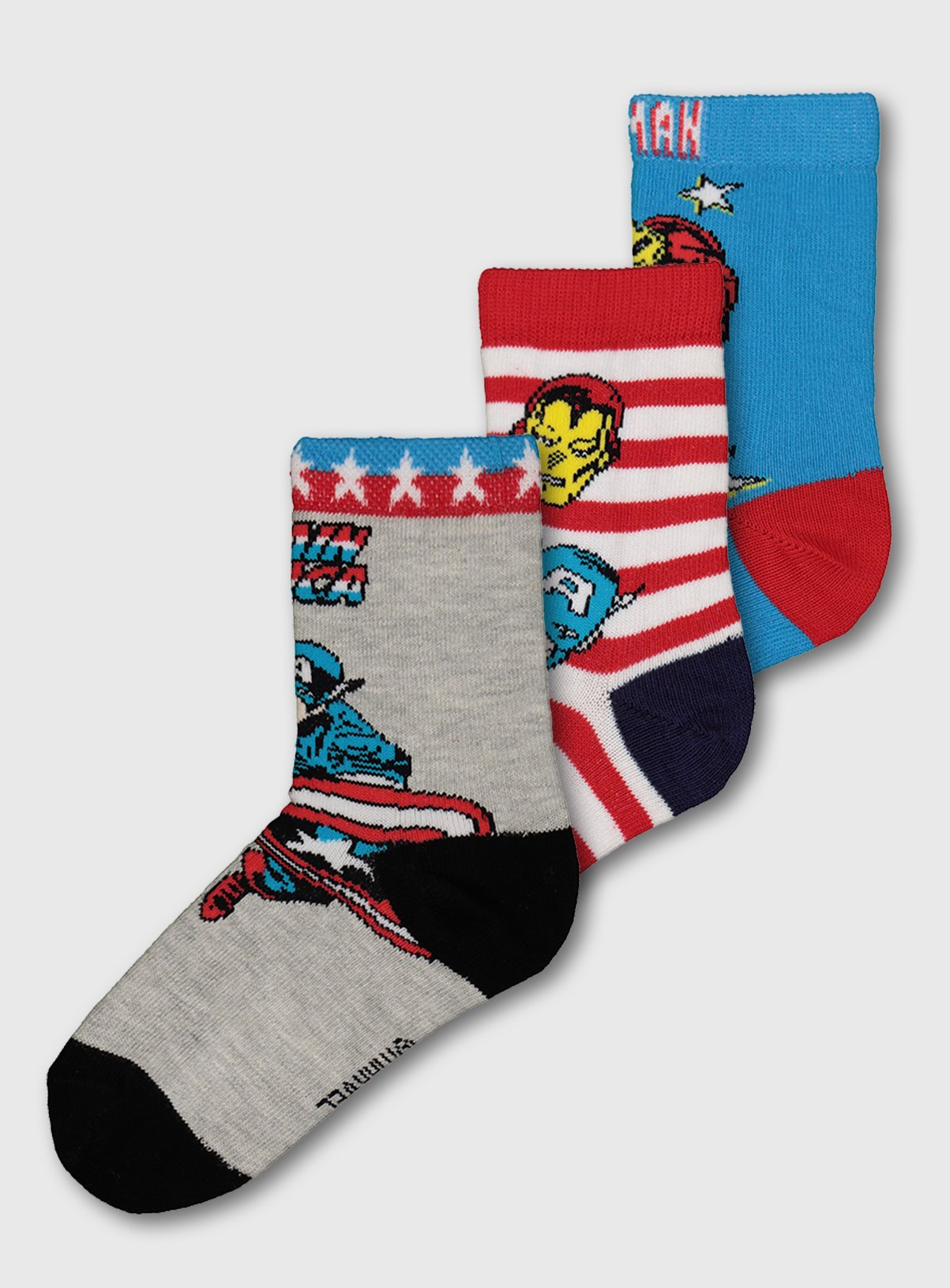 Marvel Comics Avengers Socks 3 Pack Review