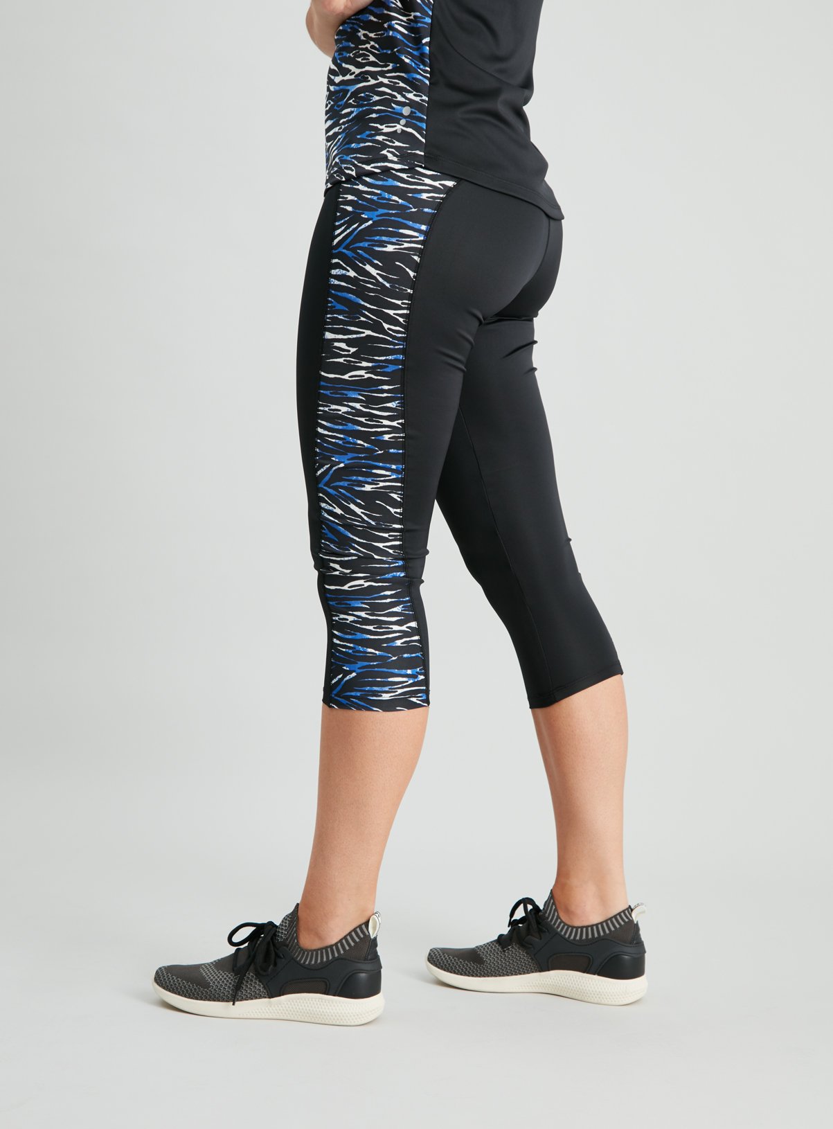 zebra print leggings
