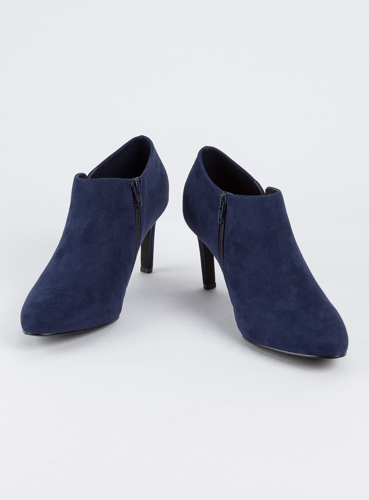 navy ankle boots